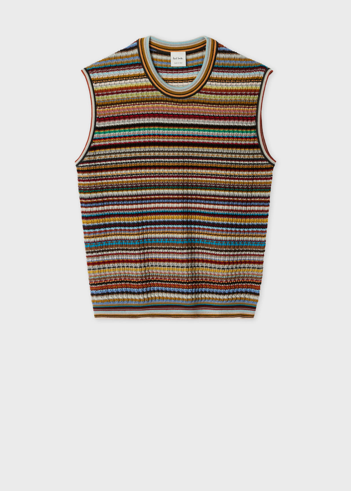 Women's 'Signature Stripe' Knitted Vest