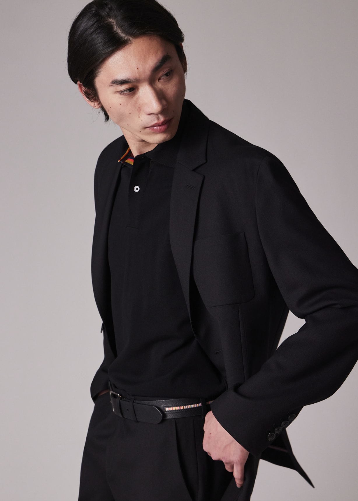 A Suit To Travel In - Men's Black Wool Unlined Blazer