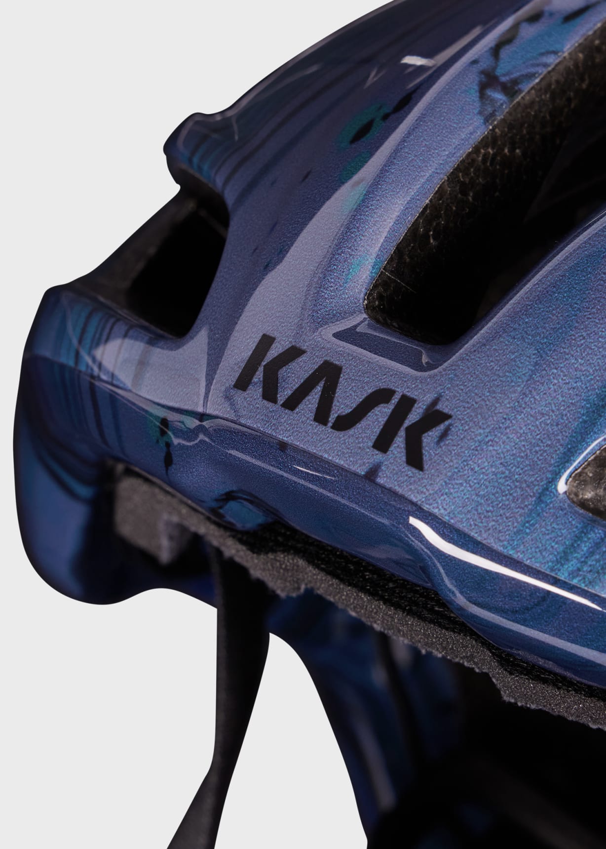 Paul Smith + Kask Navy 'Marble Inks' Utopia Cycling Helmet