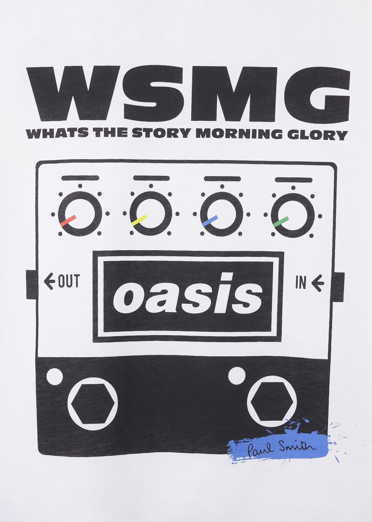 Paul Smith x Oasis - White WSMG Print T-Shirt