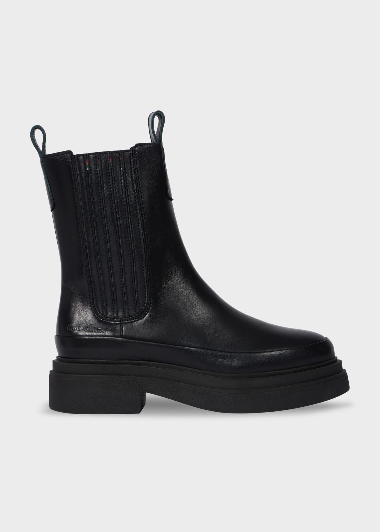 Women's Black Leather 'Dalias' Chelsea Boots