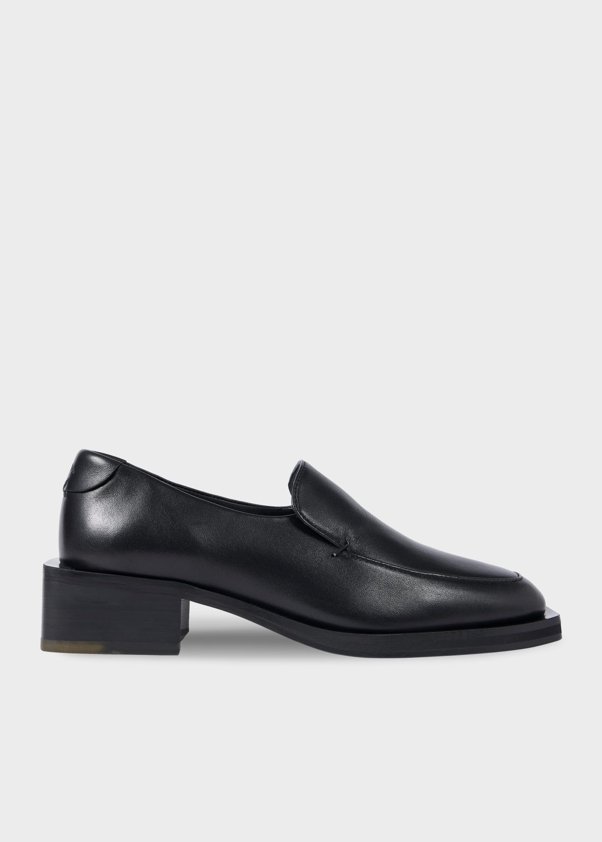 Women's Black 'Tavira' Block Heel Loafers