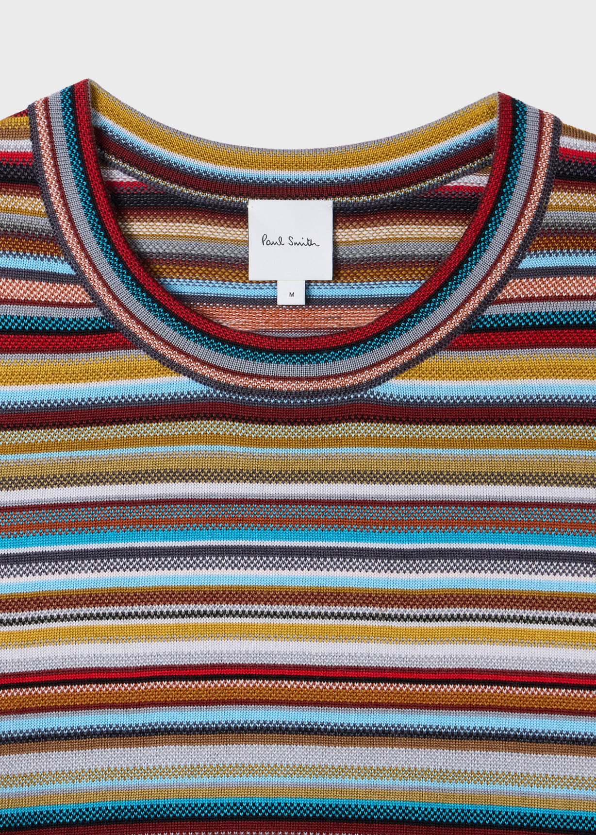 Men's 'Signature Stripe' Merino Wool Knit Sweater