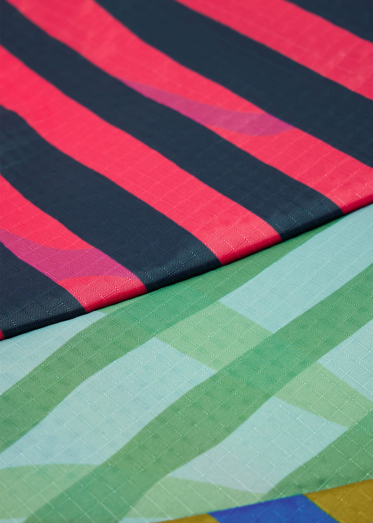 Susan Bijl x Paul Smith - Pink Mixed-Stripe 'The New Shopping Bag