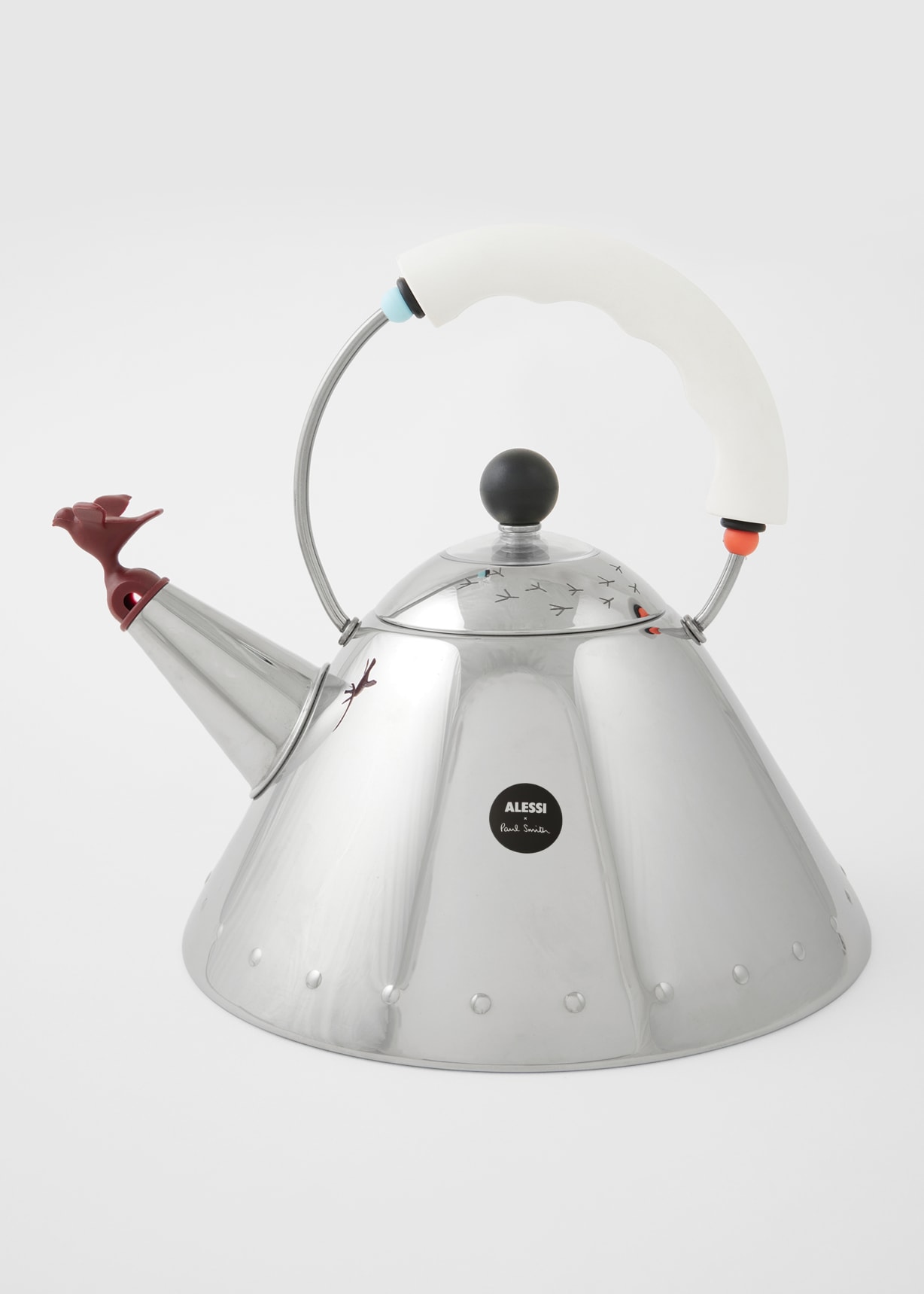 Alessi x Paul Smith - 9093 Stainless Steel Kettle