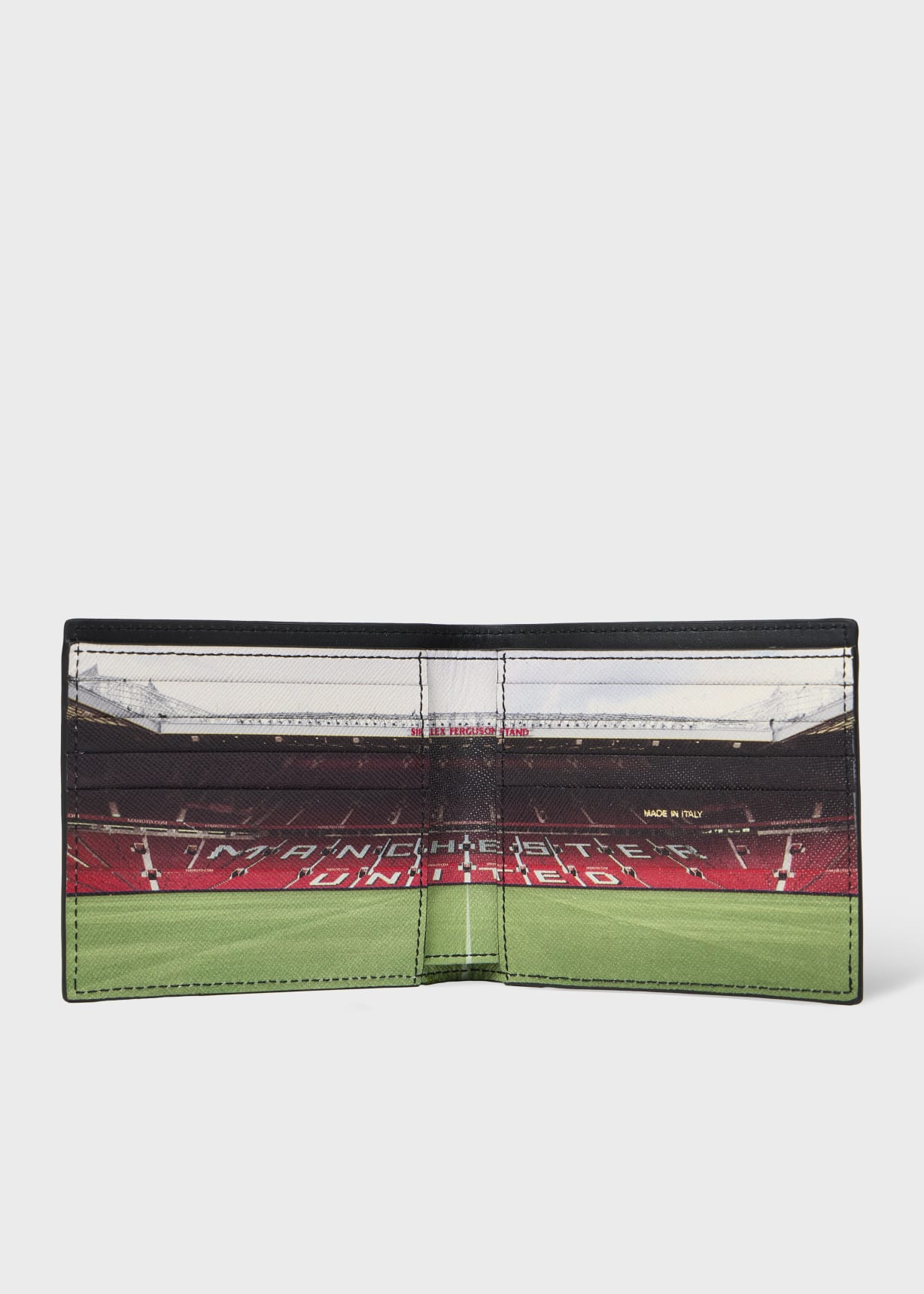 Paul Smith × Manchester United パスケース Paul Smith for Manchester United - Old Trafford Print Billfold Wallet