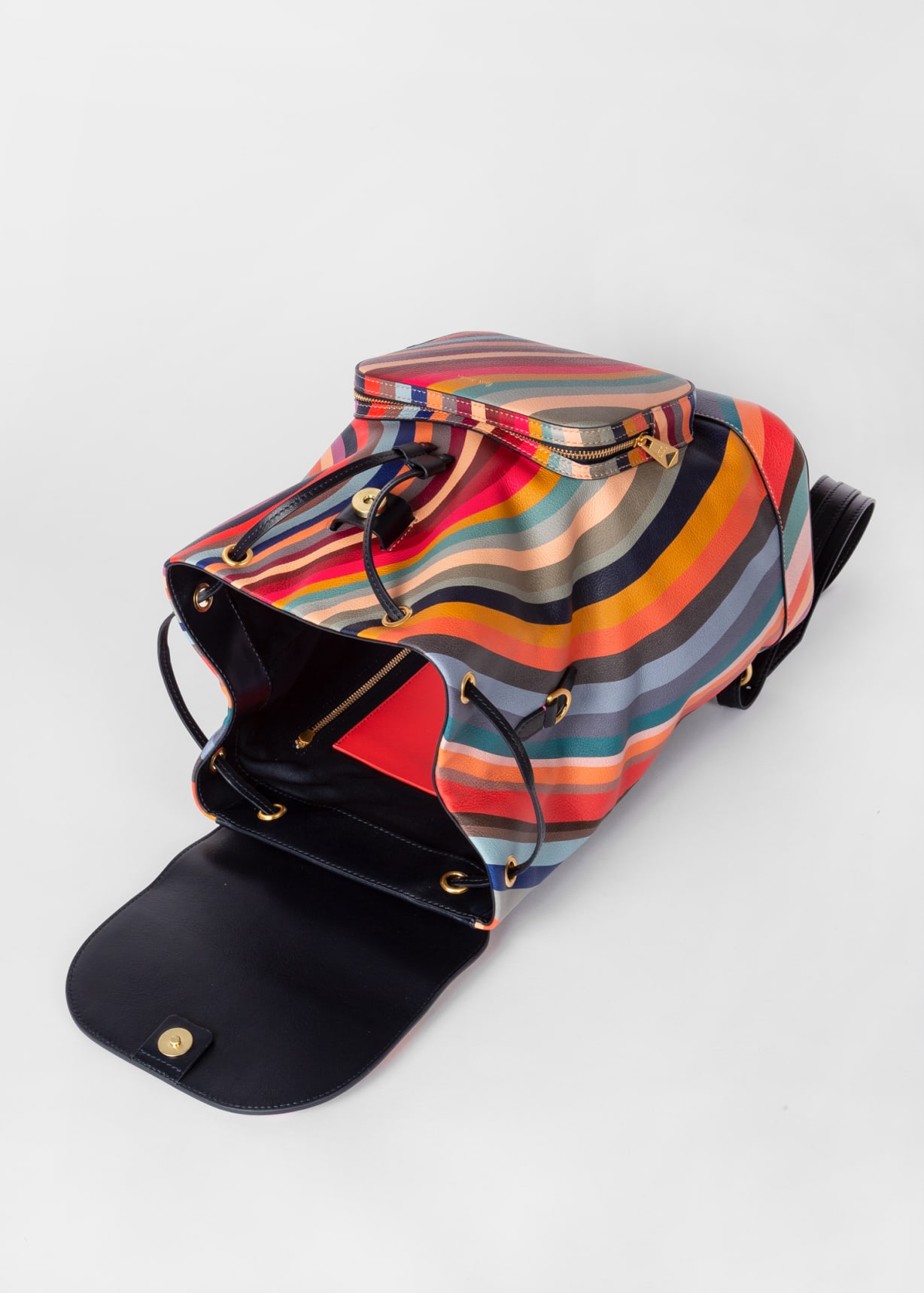 Women's 'Swirl' Leather Backpack
