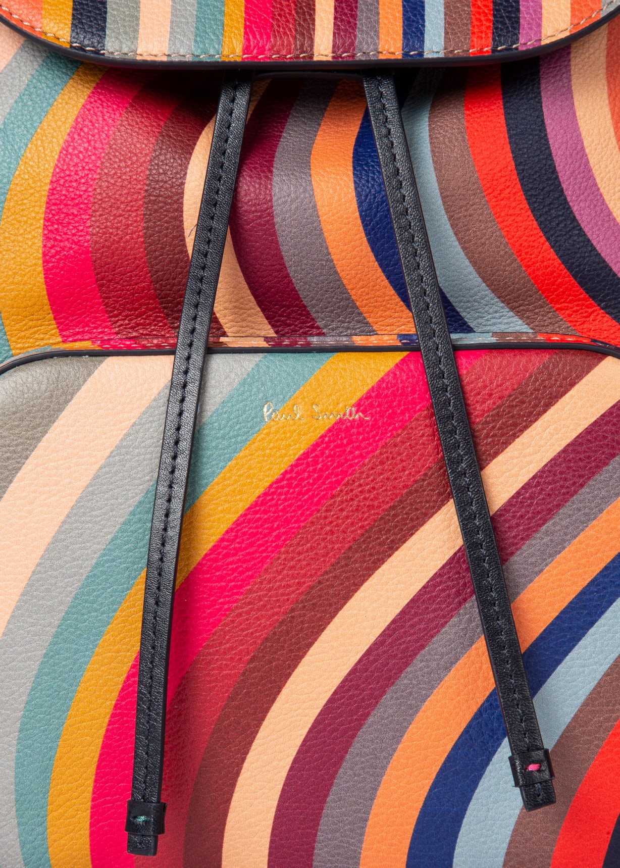 Women's 'Swirl' Leather Backpack