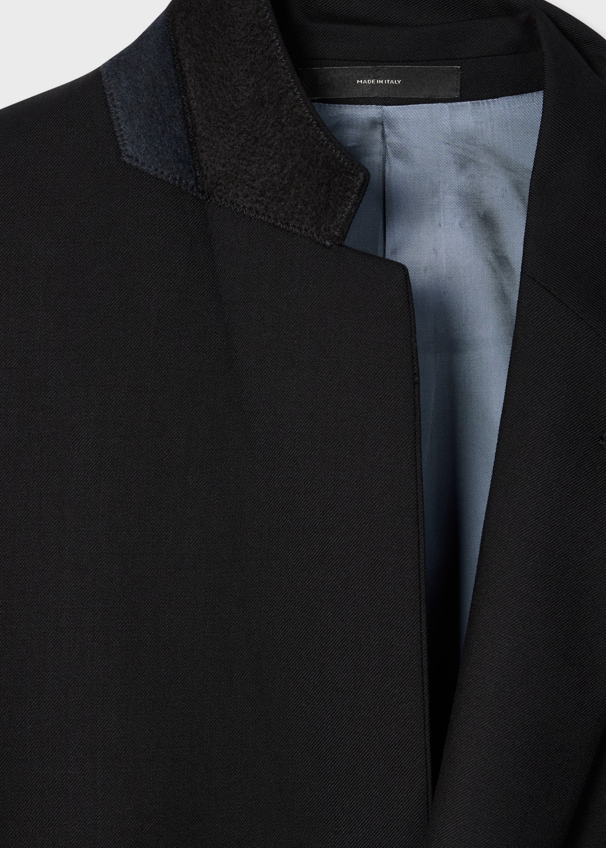 The Soho - Tailored-Fit Black Wool 'A Suit To Travel In' Blazer