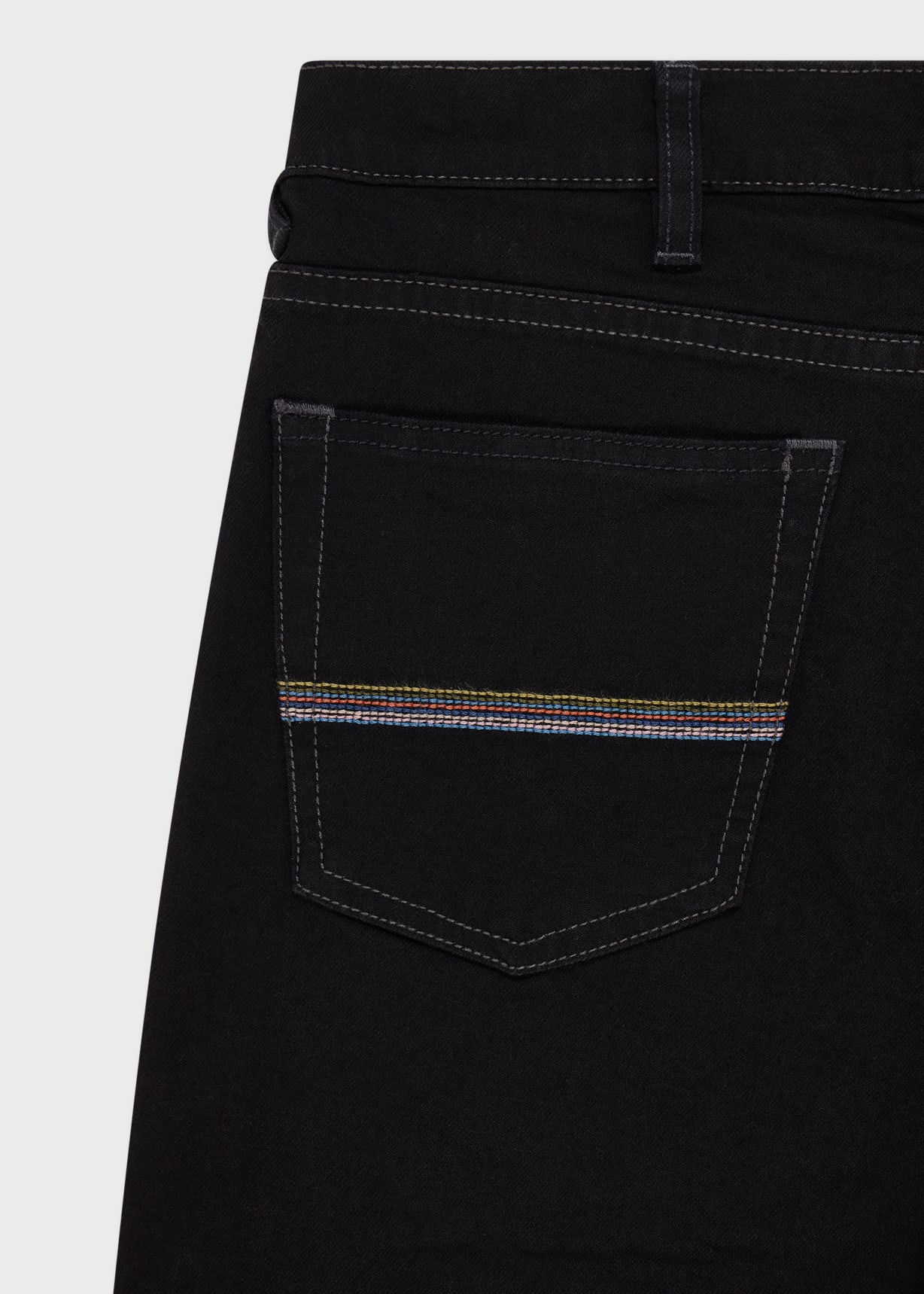 Men's Slim-Fit 'Organic Black Stretch' Jeans