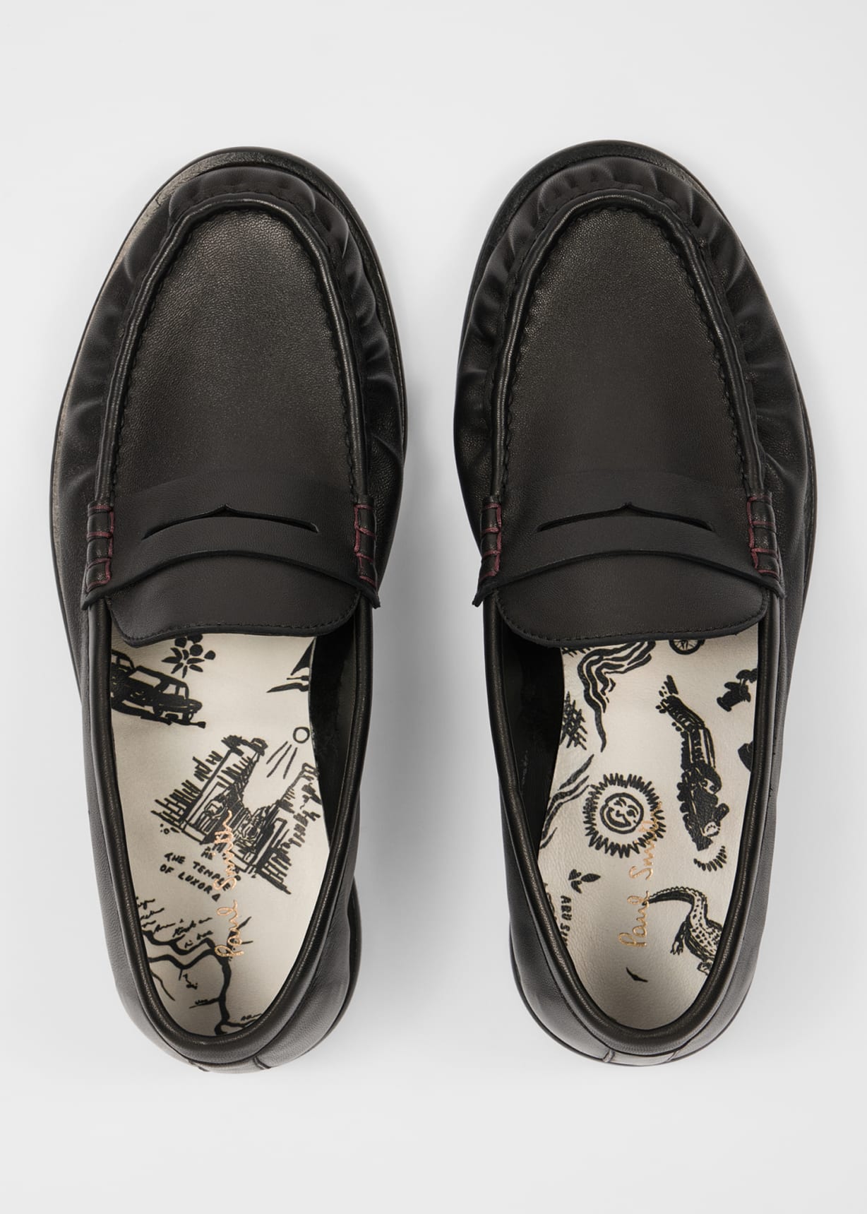 Men's Black 'Faron' Loafers