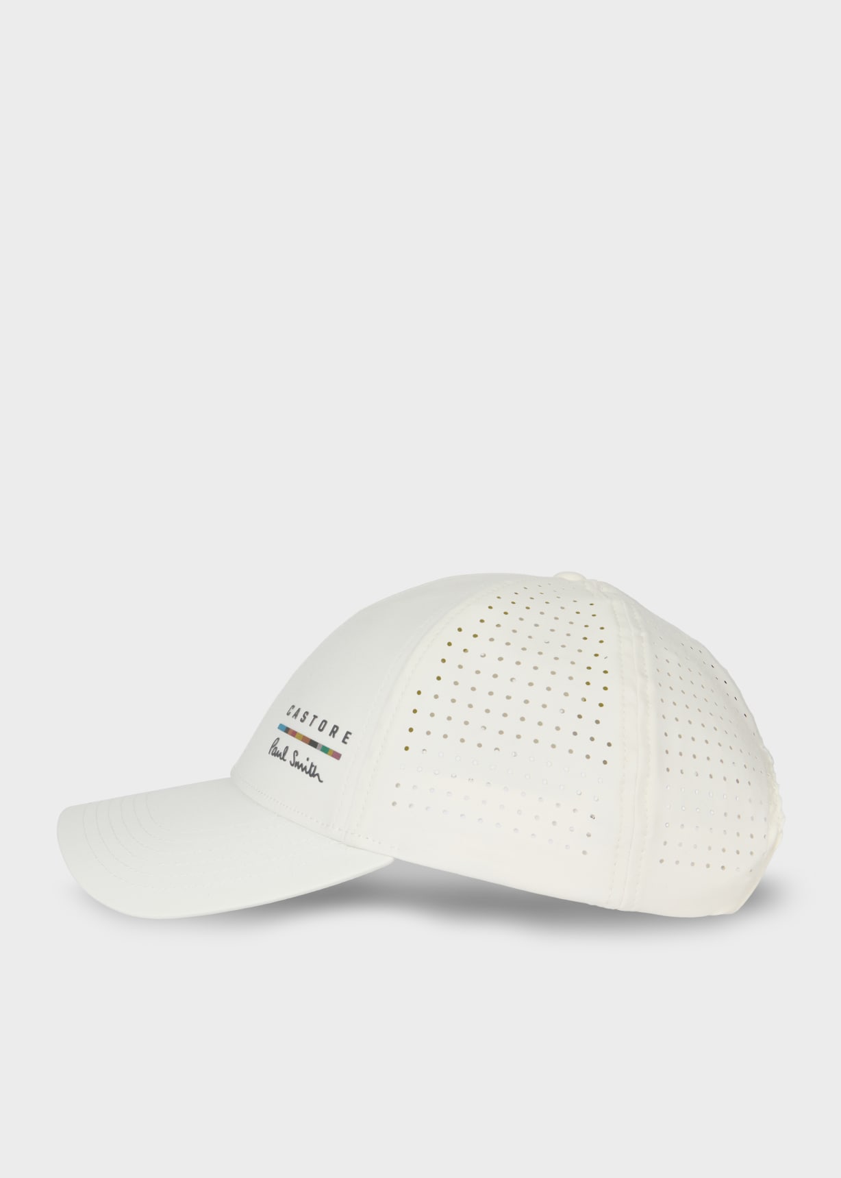 Paul Smith + Castore - White Technical Cap