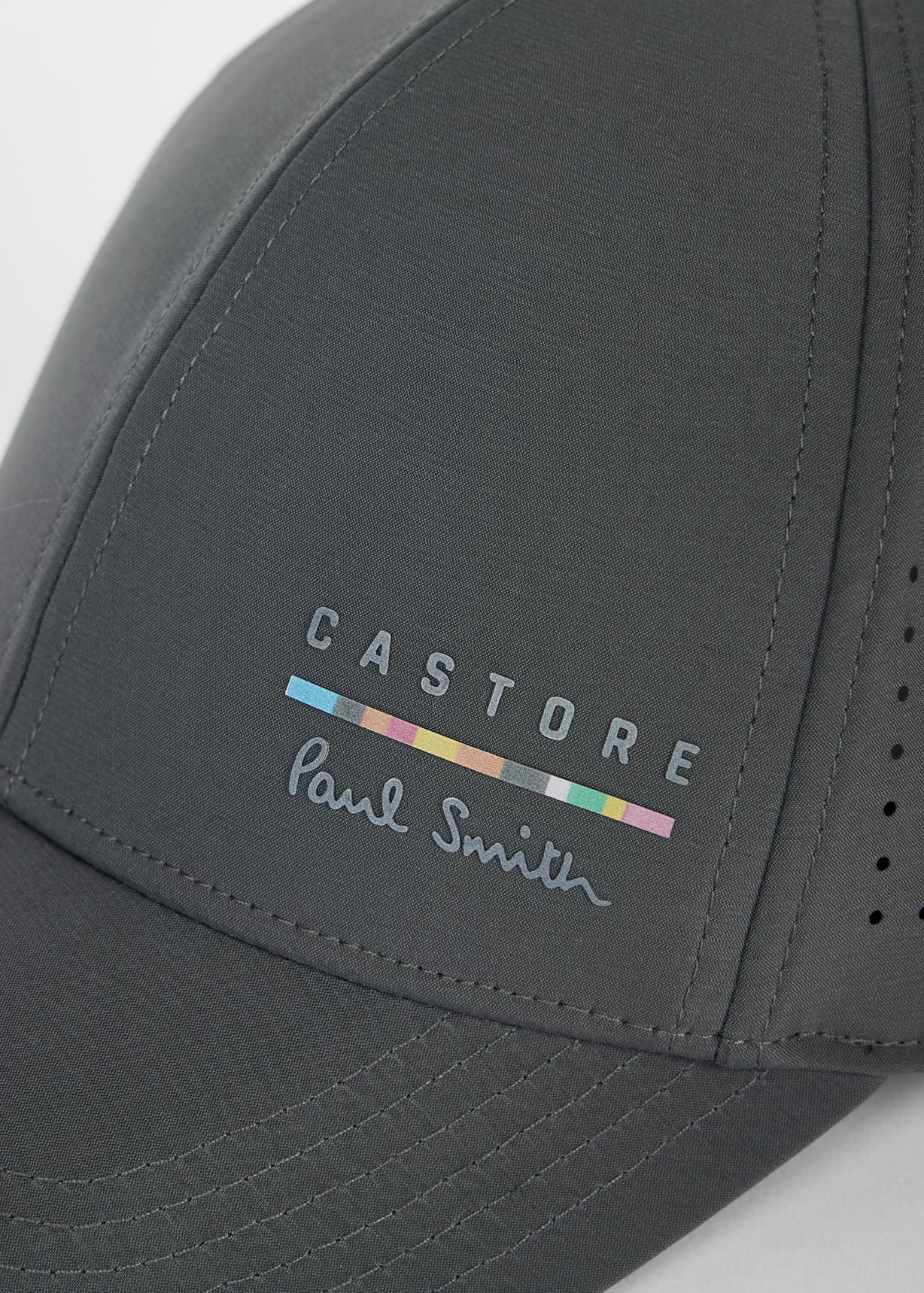 Paul Smith + Castore - Charcoal Technical Cap