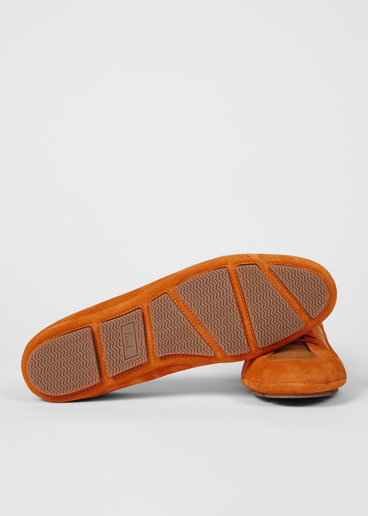 Men's Orange 'Marini' Trainers