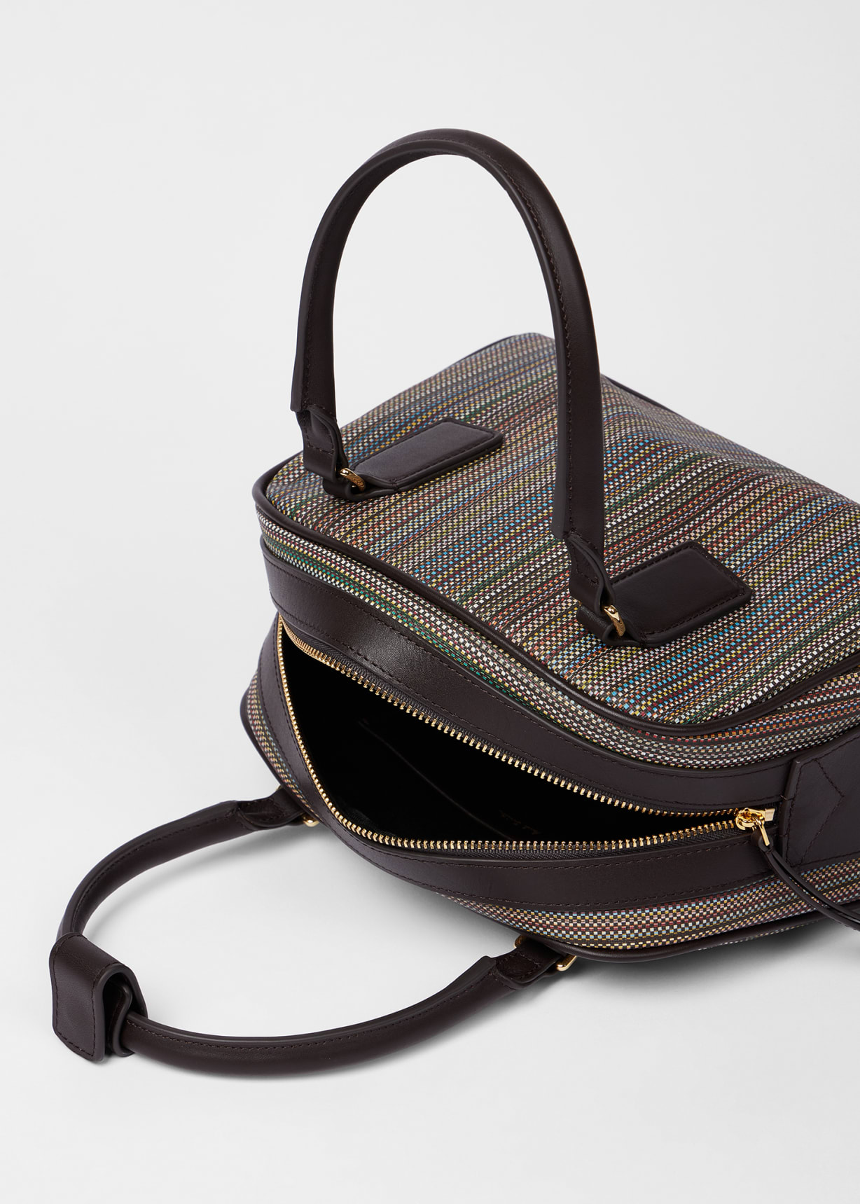 Women's Top Handle 'Signature Stripe' Bag Paul Smith