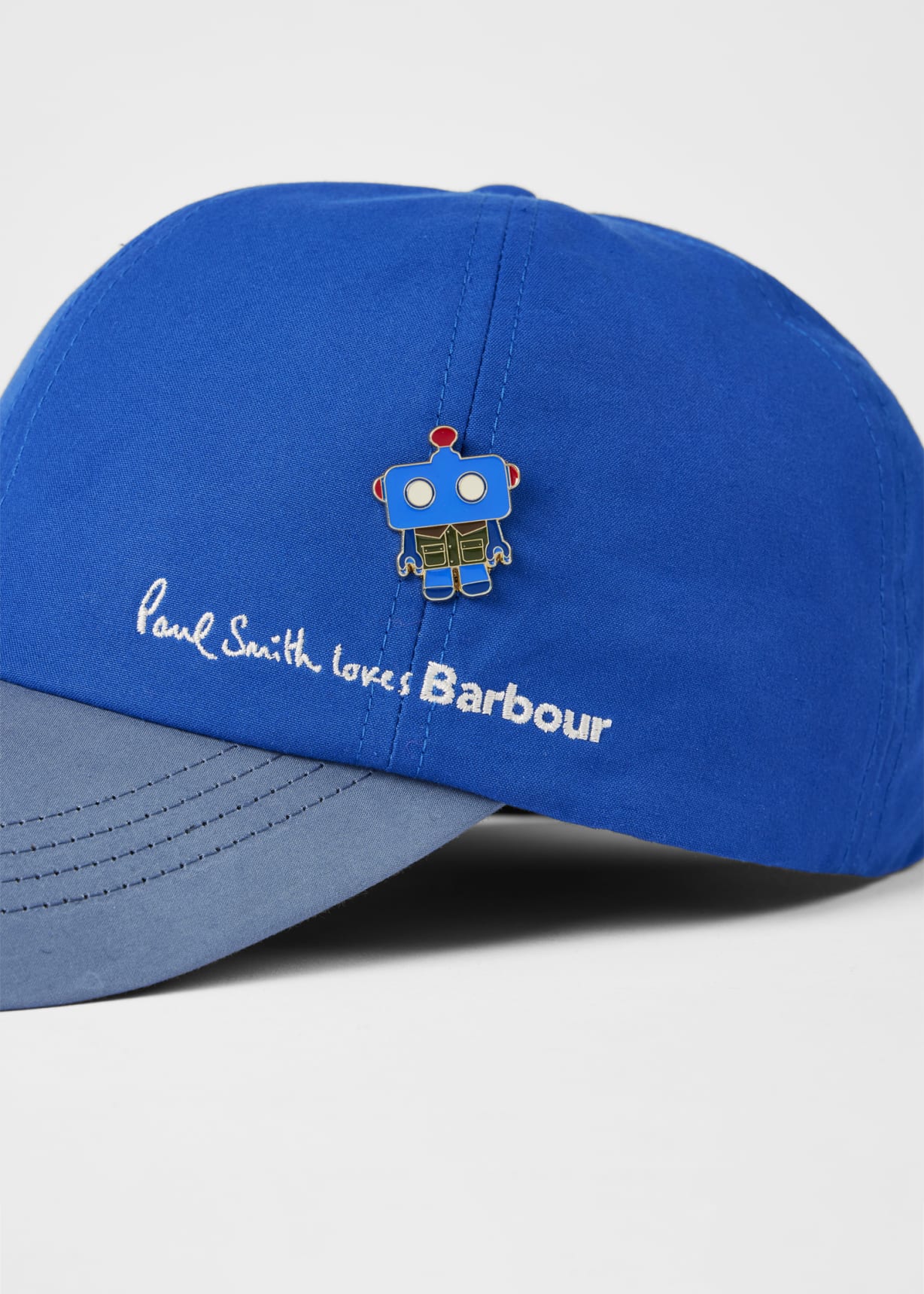 Paul Smith loves Barbour - Casquette Bleu Roi