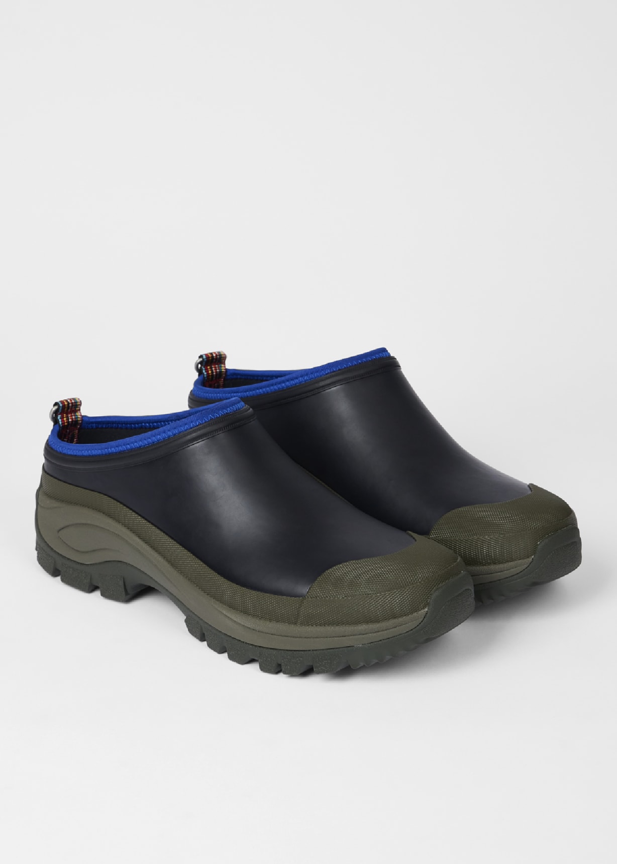 Paul Smith loves Barbour - Sabots Bleu Foncé