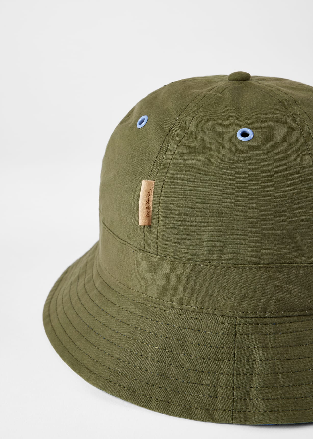 Paul Smith loves Barbour - Khaki Bucket Hat