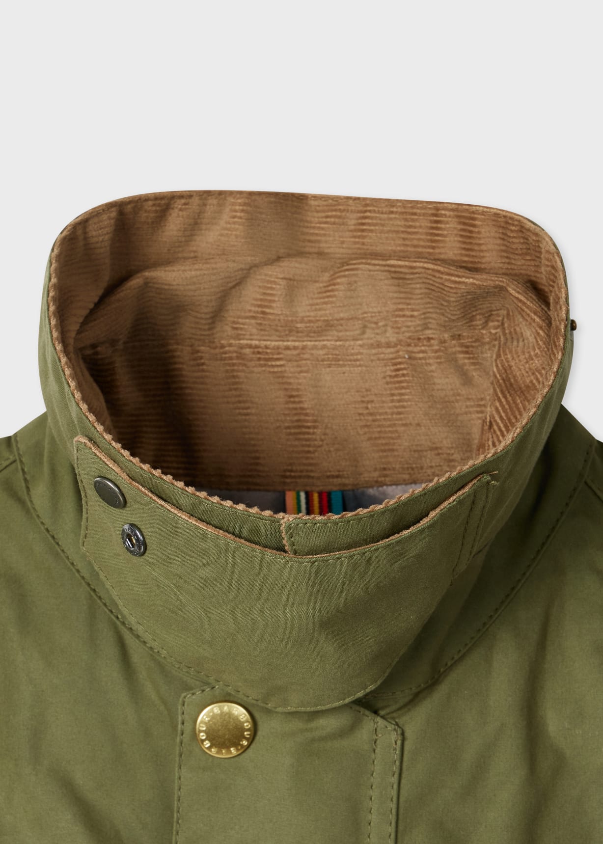 Paul Smith loves Barbour - Army Sugarlump Bedale Jacket