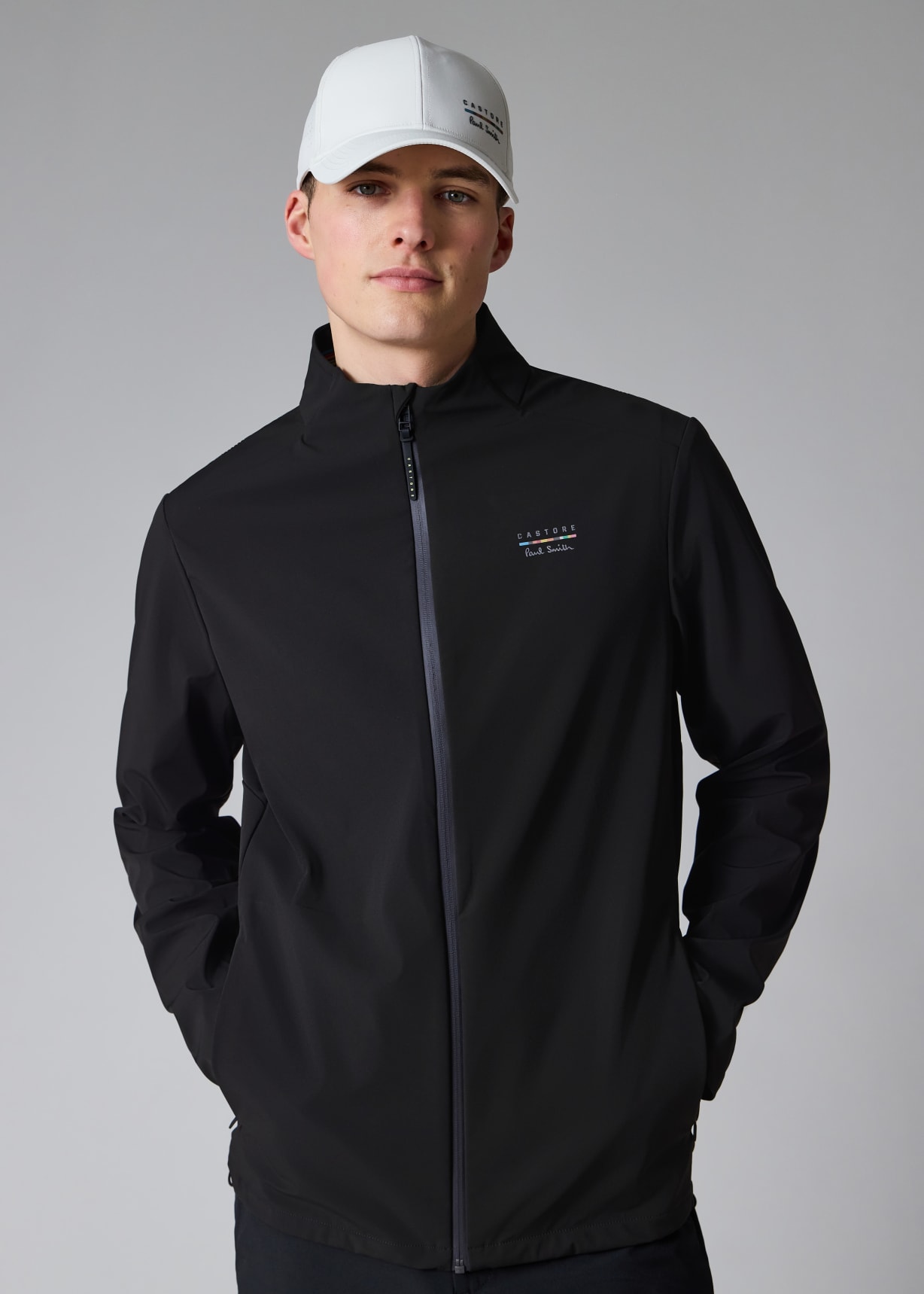 Paul Smith 20w ブルゾン Paul Smith + Castore - Black Performance Lightweight Jacket