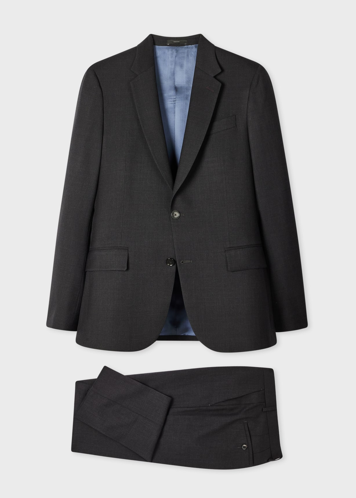The Soho - Tailored-Fit Charcoal Wool 'A Suit To Travel In'