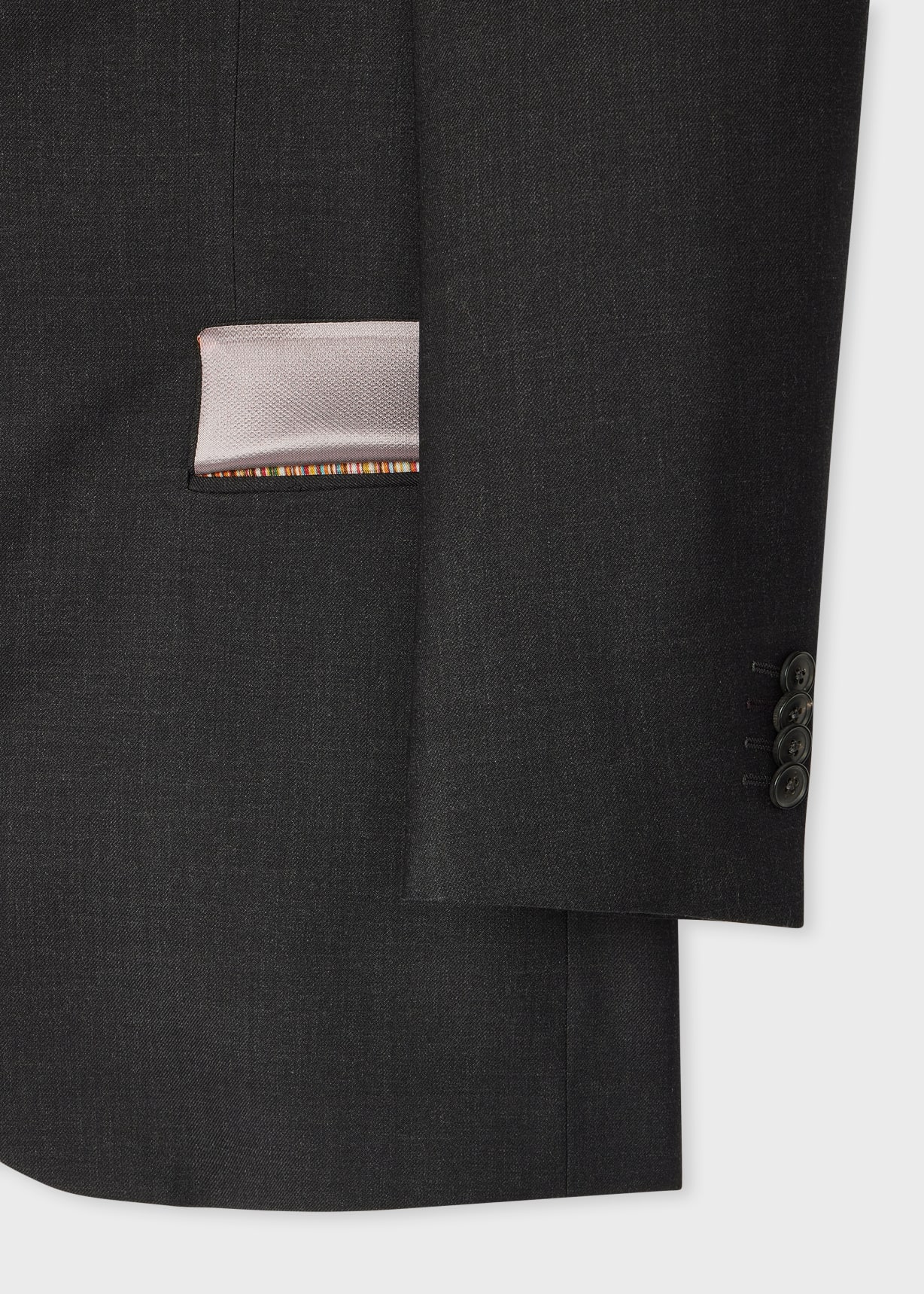 The Soho - Tailored-Fit Charcoal Wool 'A Suit To Travel In'