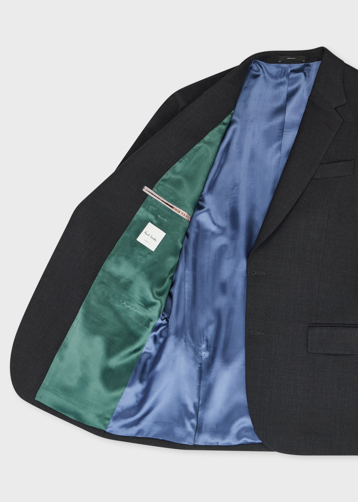 The Soho - Tailored-Fit Charcoal Wool 'A Suit To Travel In'