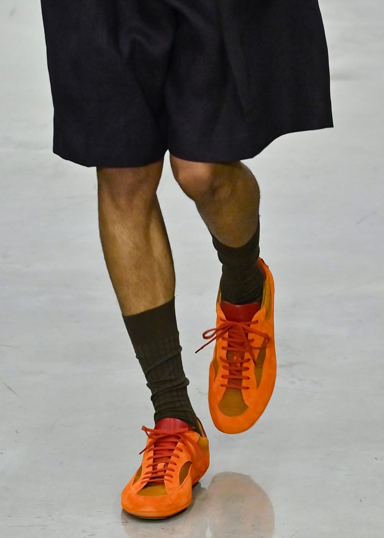 Men's Orange 'Marini' Trainers