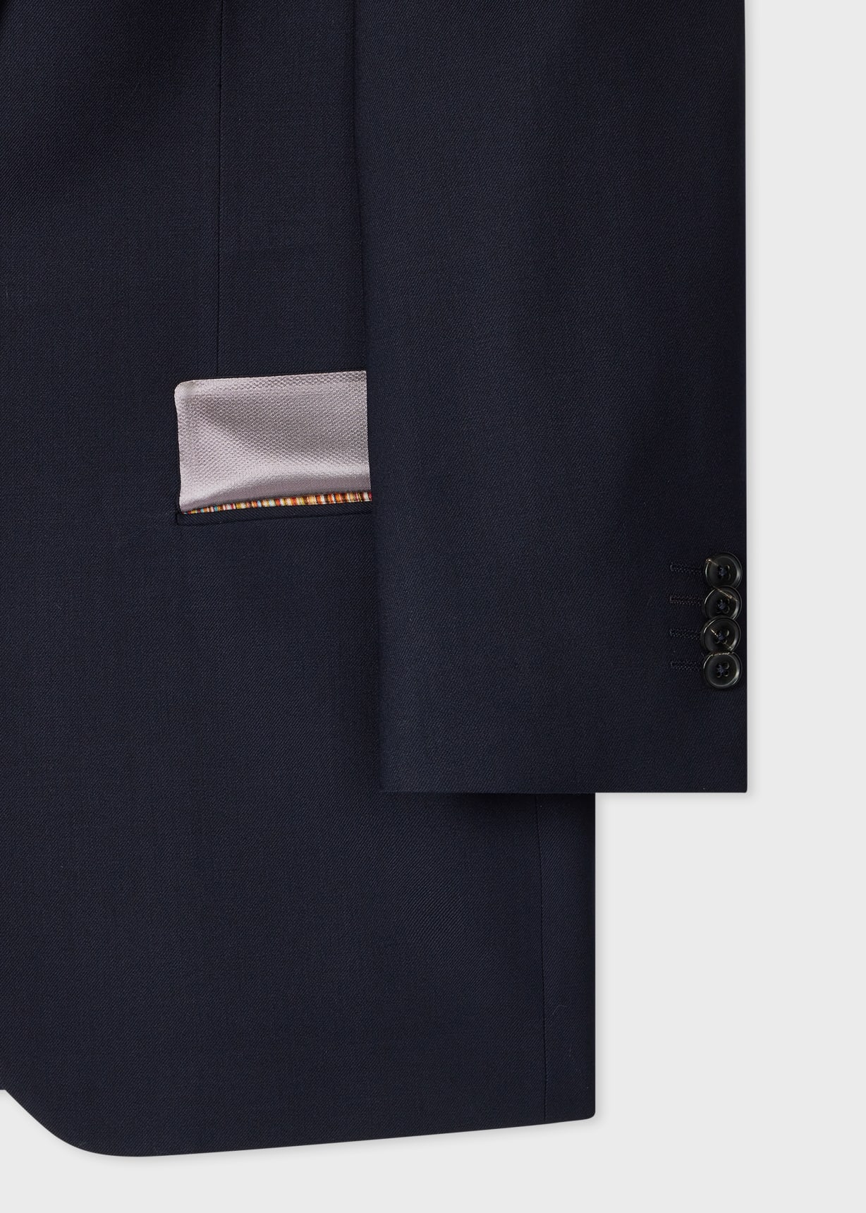The Soho - Tailored-Fit Navy Wool 'A Suit To Travel In'