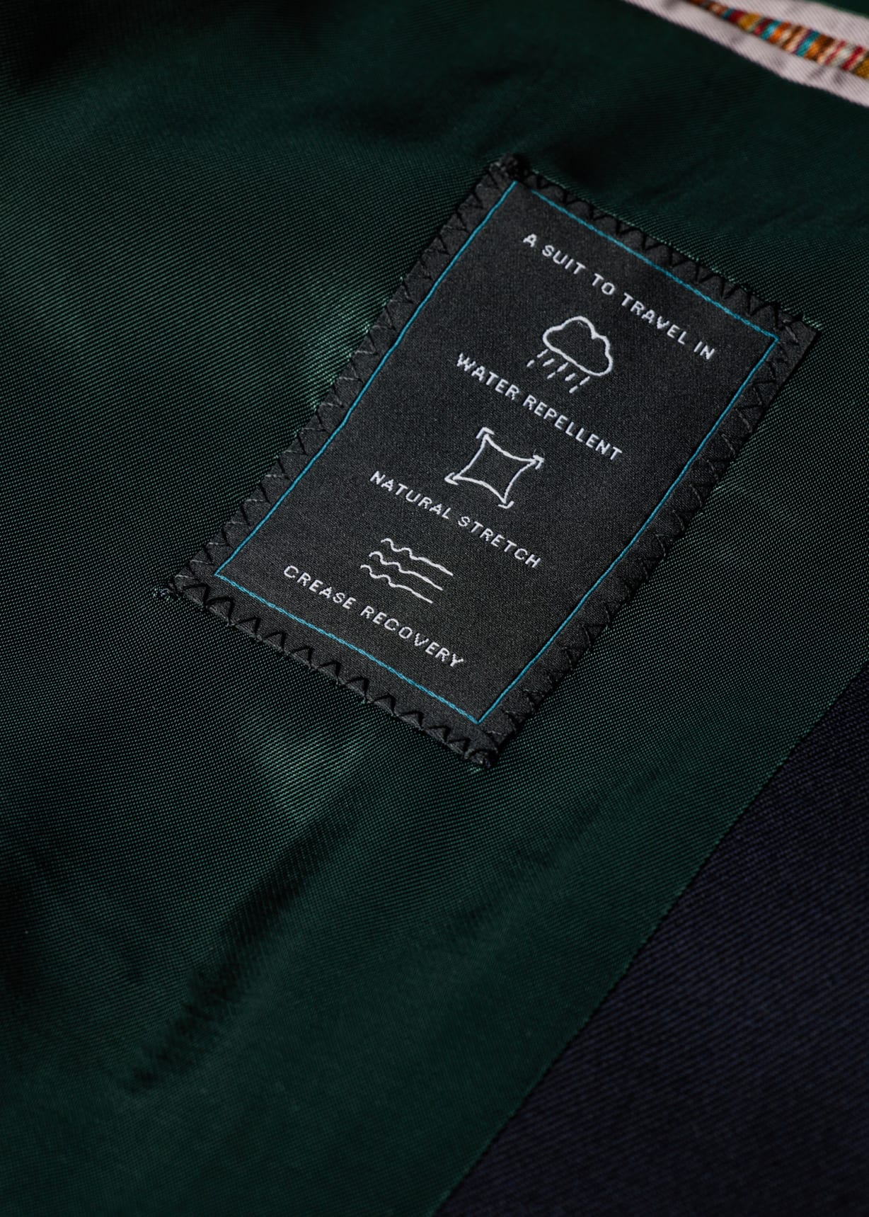 The Soho - Tailored-Fit Navy Wool 'A Suit To Travel In'