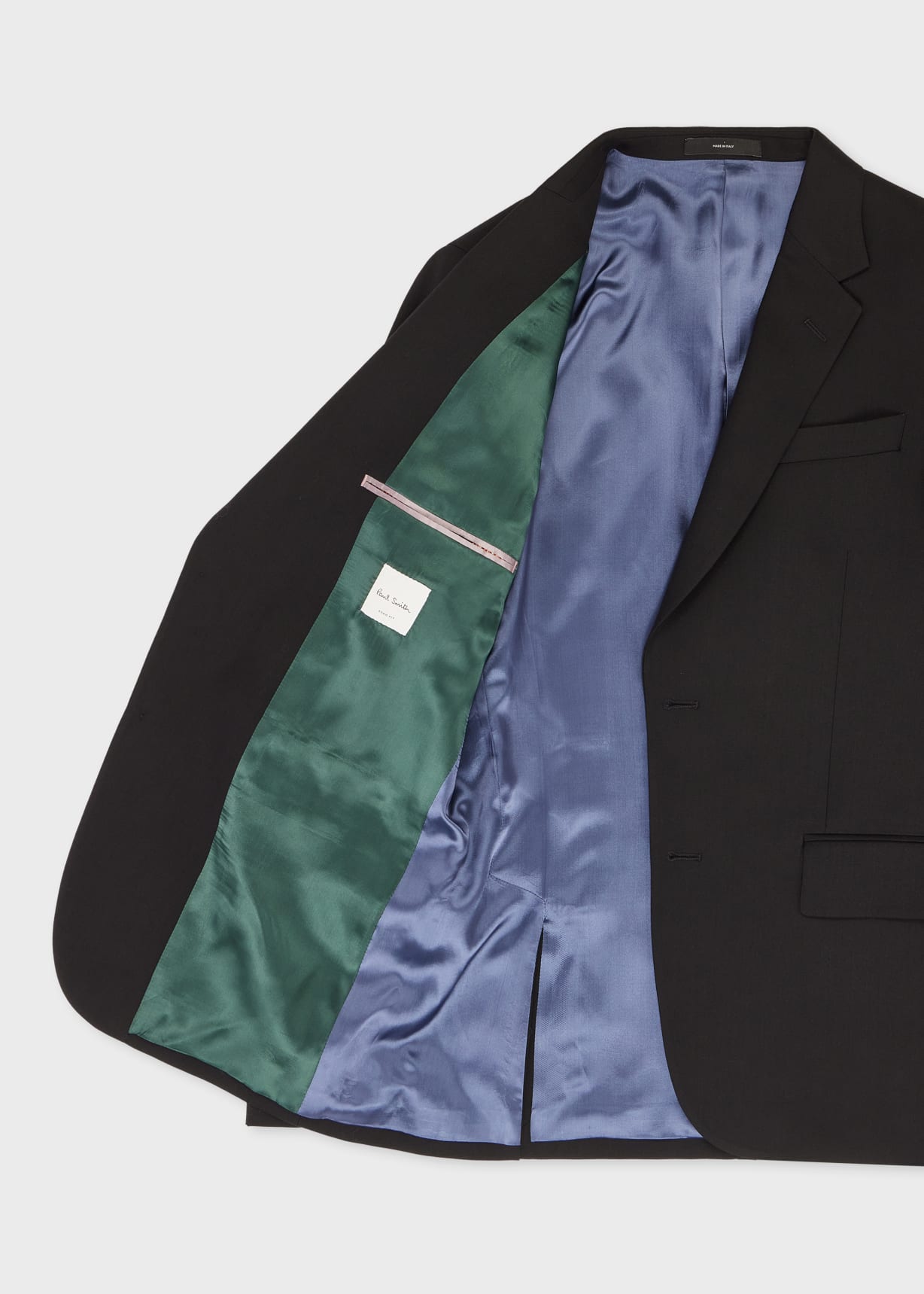 The Soho - Tailored-Fit Black Wool 'A Suit To Travel In'