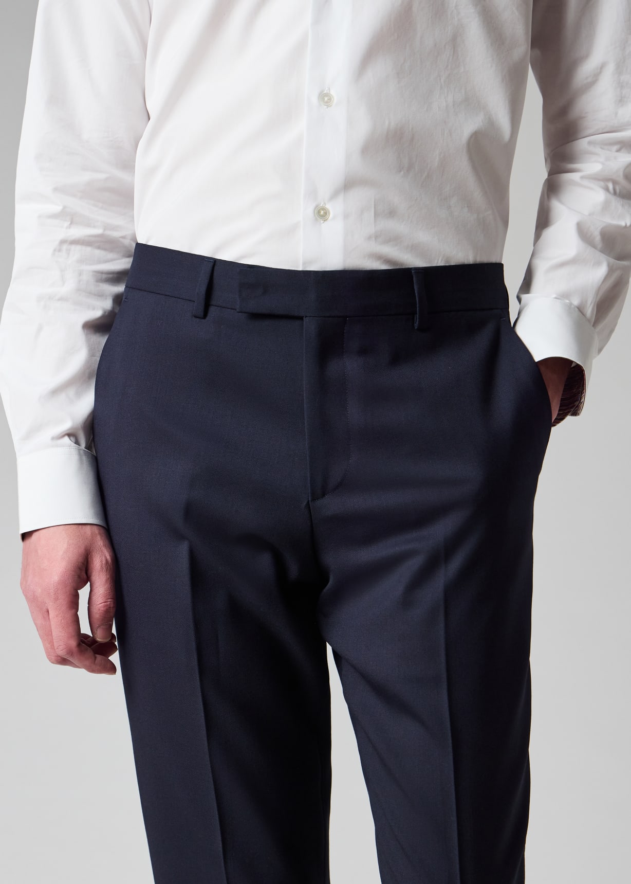The Soho - Tailored-Fit Navy Wool 'A Suit To Travel In'