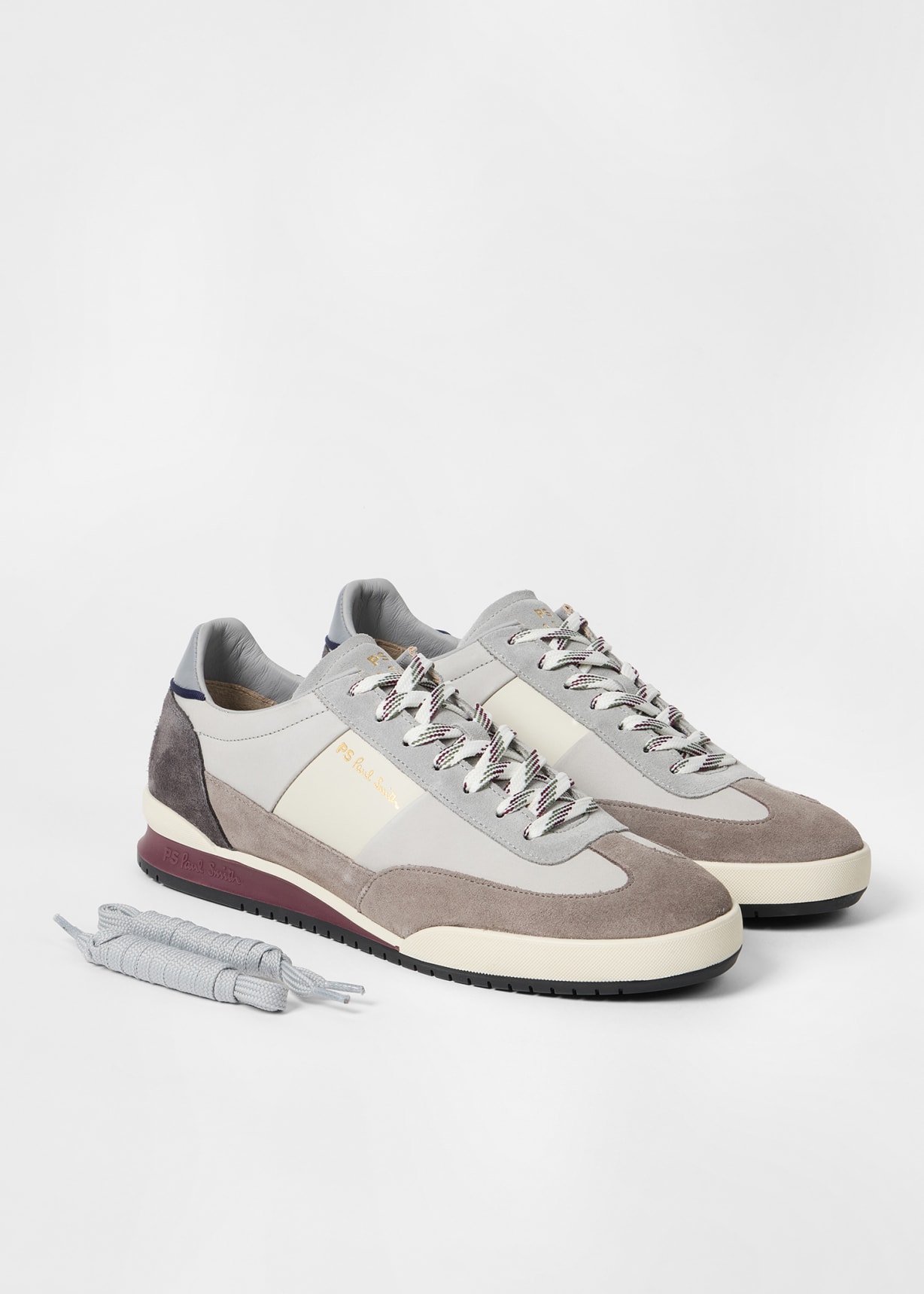 Men's Grey 'Dover' Trainers