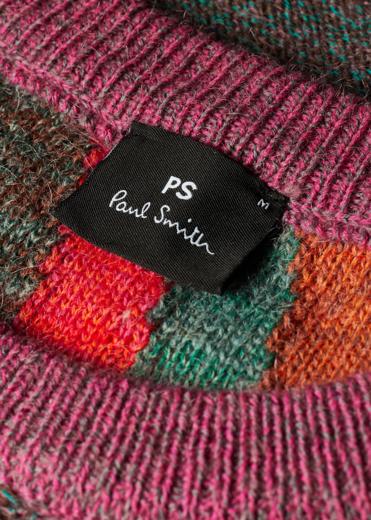 Men's 'Glitch Floral' Cotton-Mohair Sweater