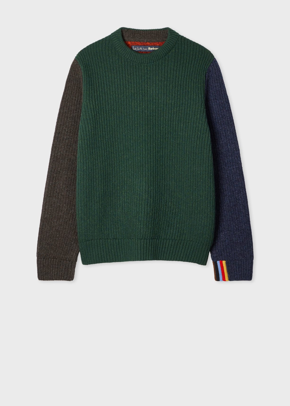 Paul Smith loves Barbour ニット セーター S Paul Smith loves Barbour - Colourblock Tyne Sweater