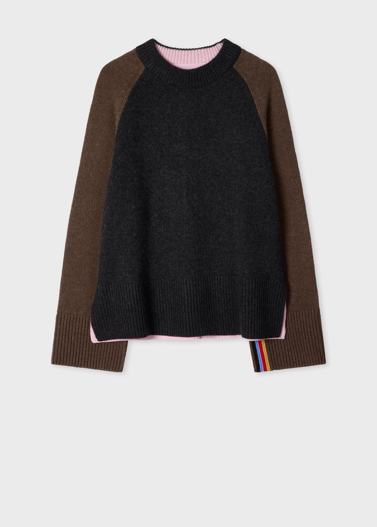 Paul Smith loves Barbour - Women's Charcoal Tyneside Sweater