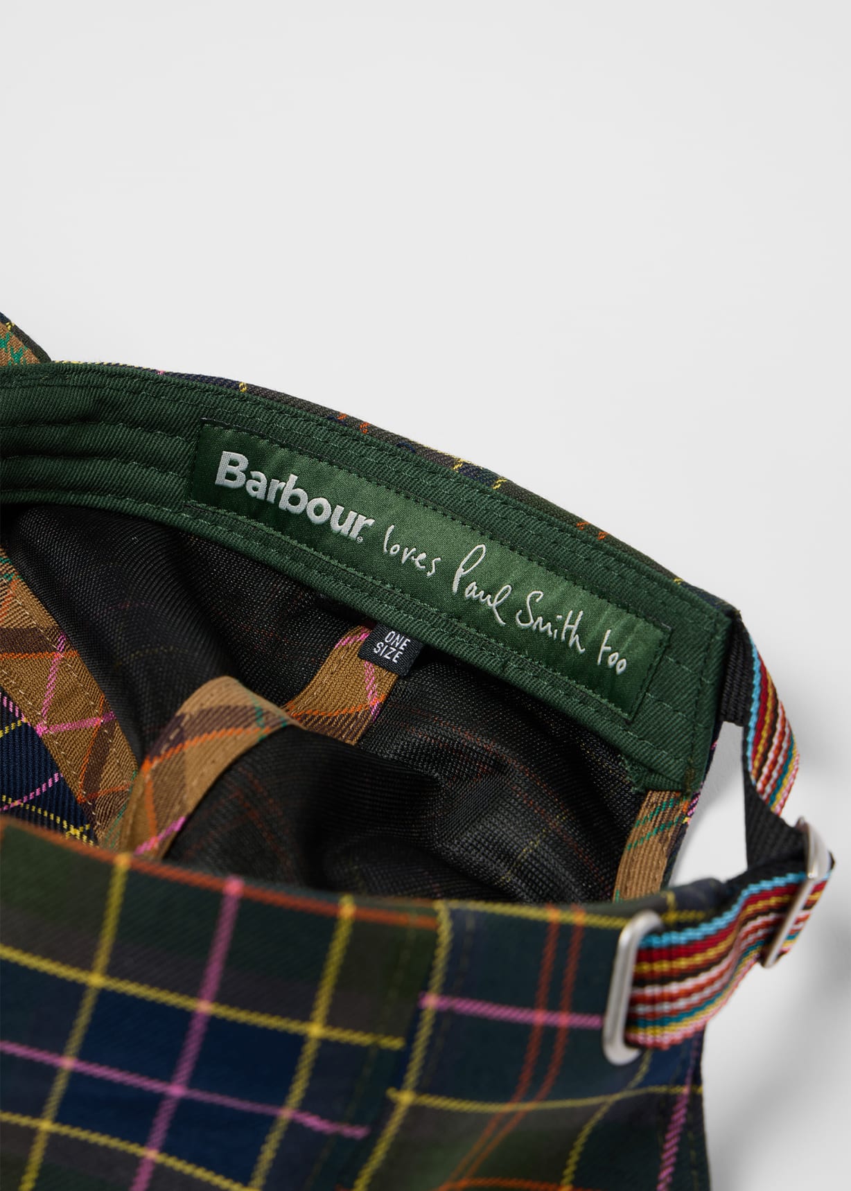 Paul Smith loves Barbour - Tartan Cap