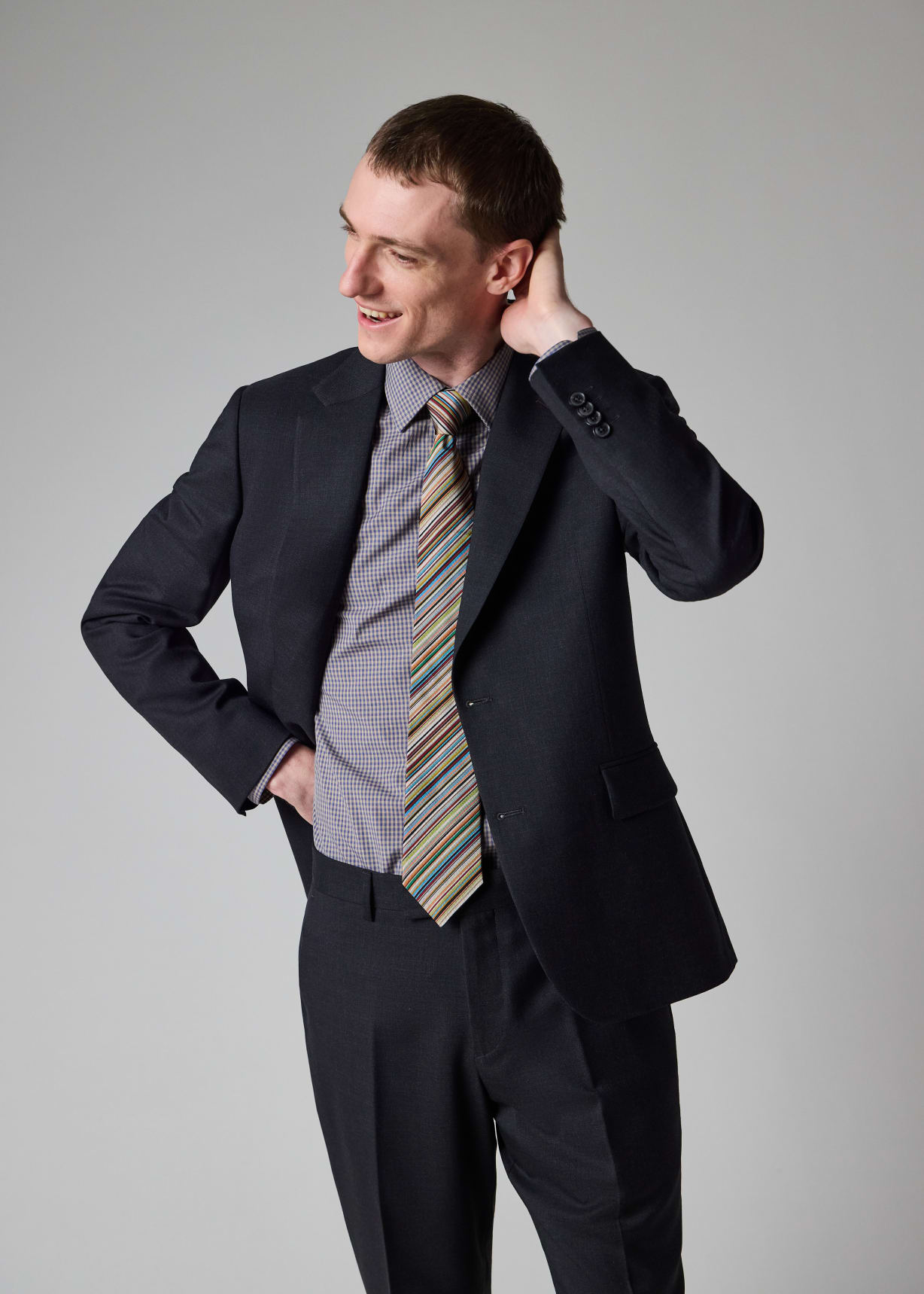 The Soho - Tailored-Fit Charcoal Wool 'A Suit To Travel In'