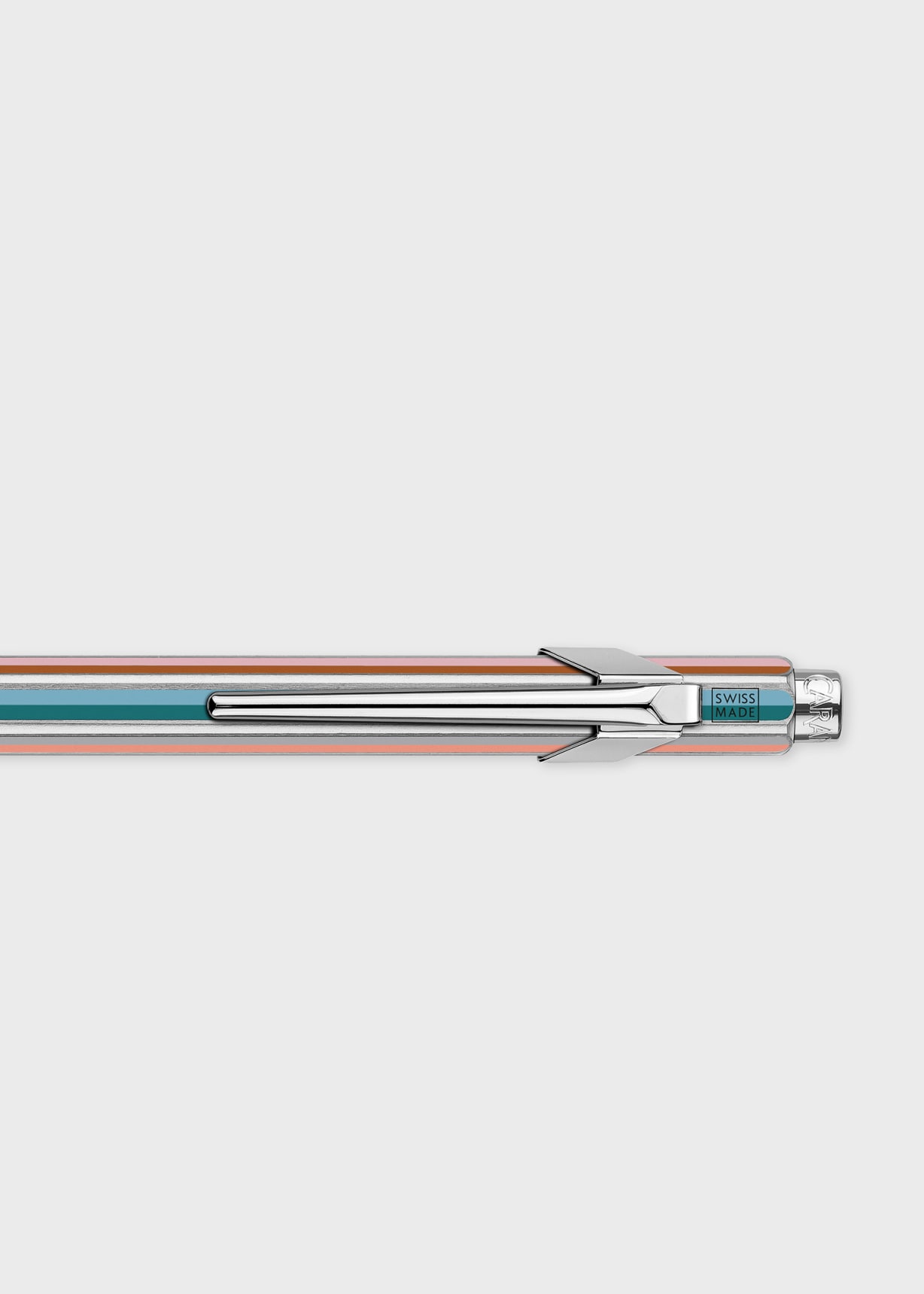 Caran d'Ache + Paul Smith - 849 Silver 'Signature Stripe