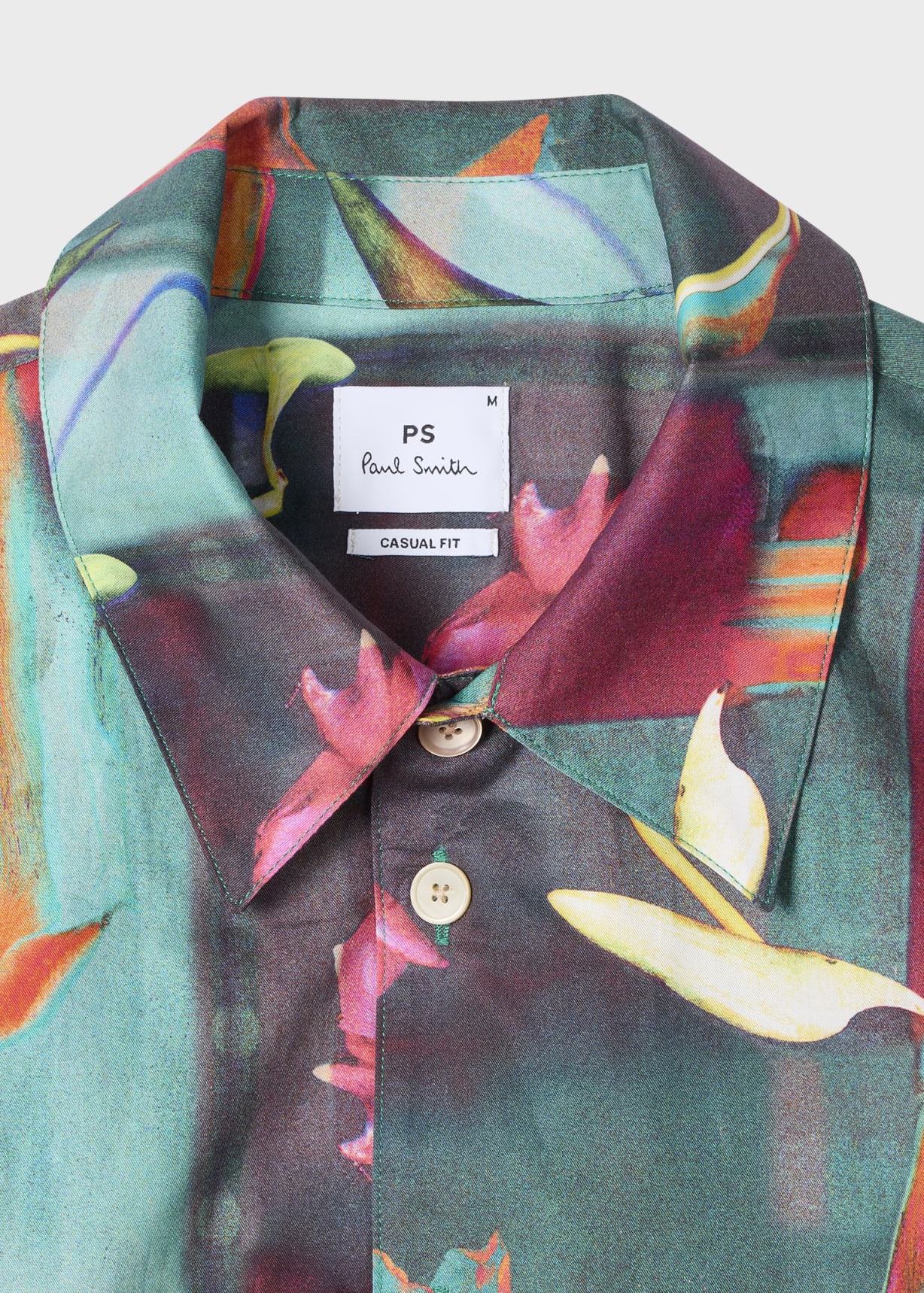 Men's 'Glitch Floral' Print Shirt
