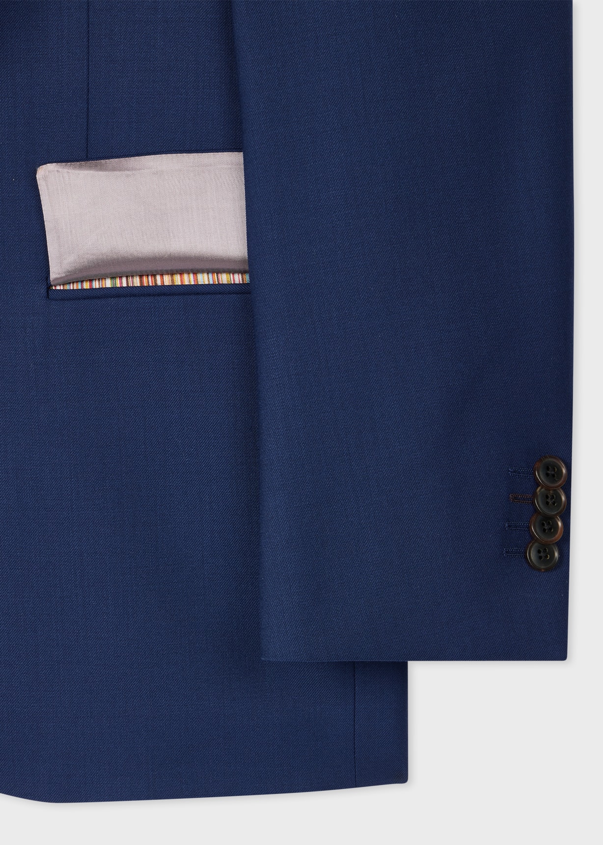 The Soho - Mid Blue Wool 'A Suit To Travel In'