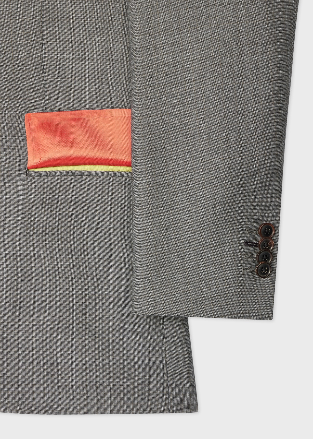 The Soho - Grey Superfine Merino Wool Check Suit
