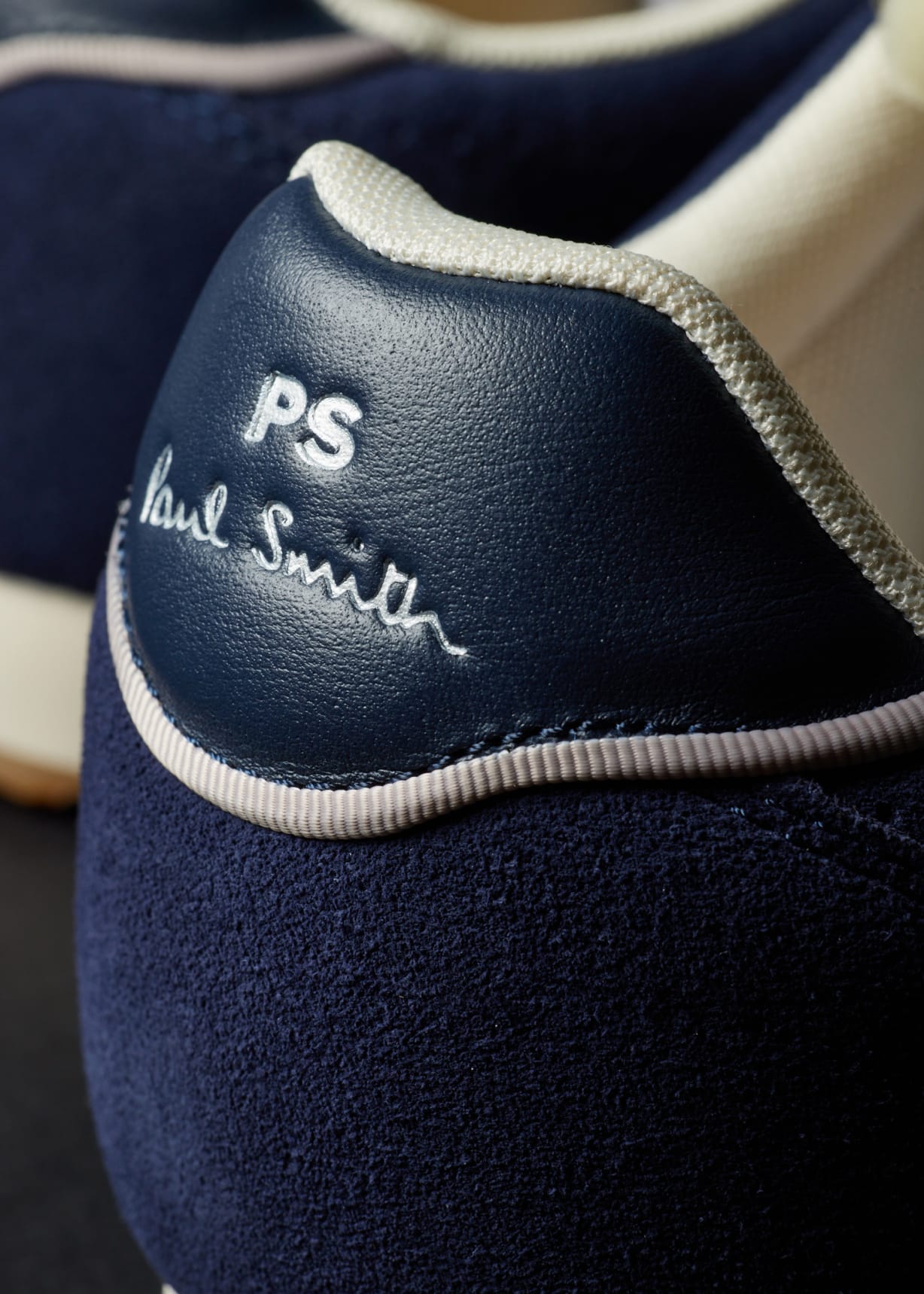 Men's Dark Navy Suede 'Atlanta' Trainers