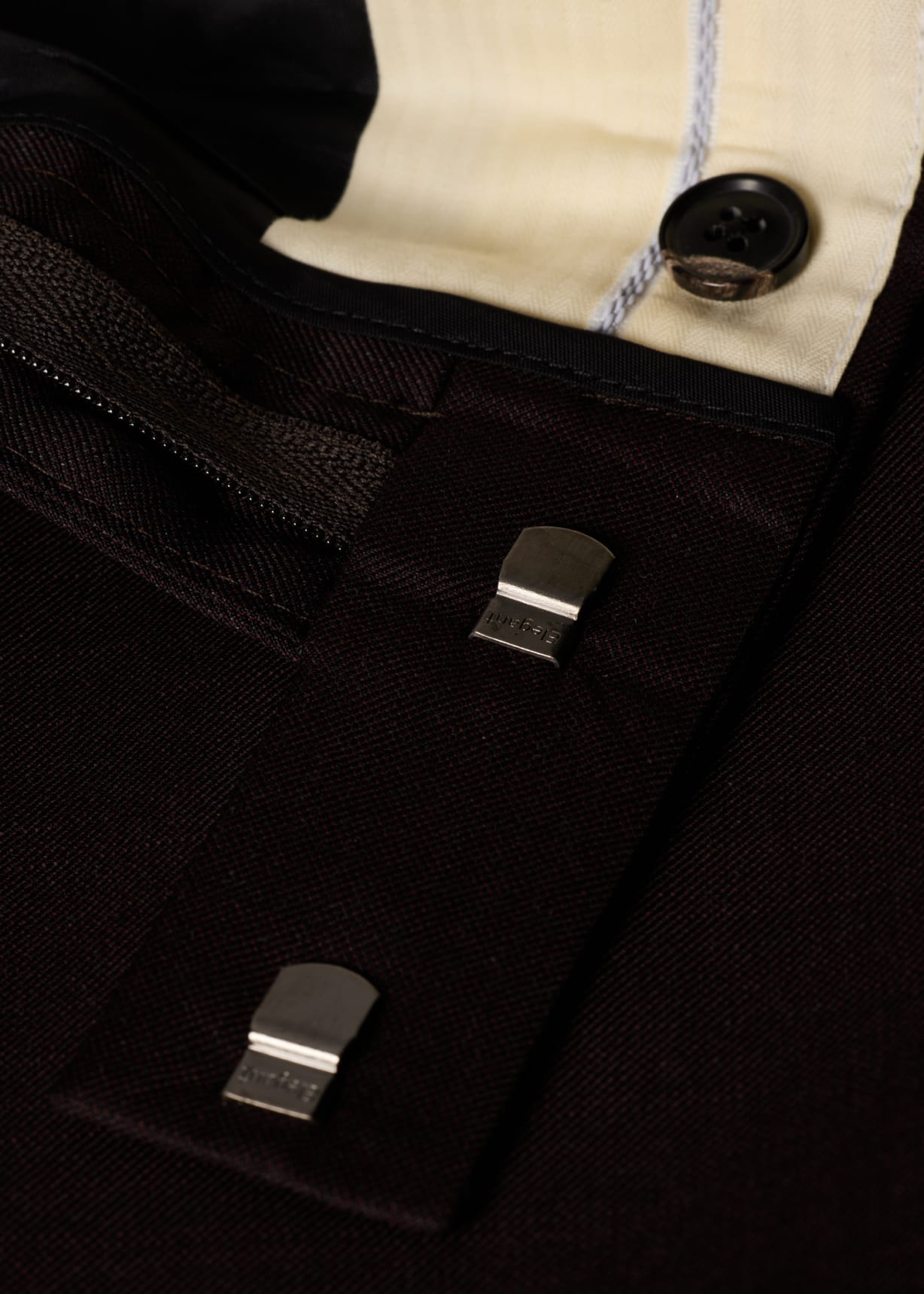 The Soho - Tailored-Fit Brown Sharkskin Wool Suit