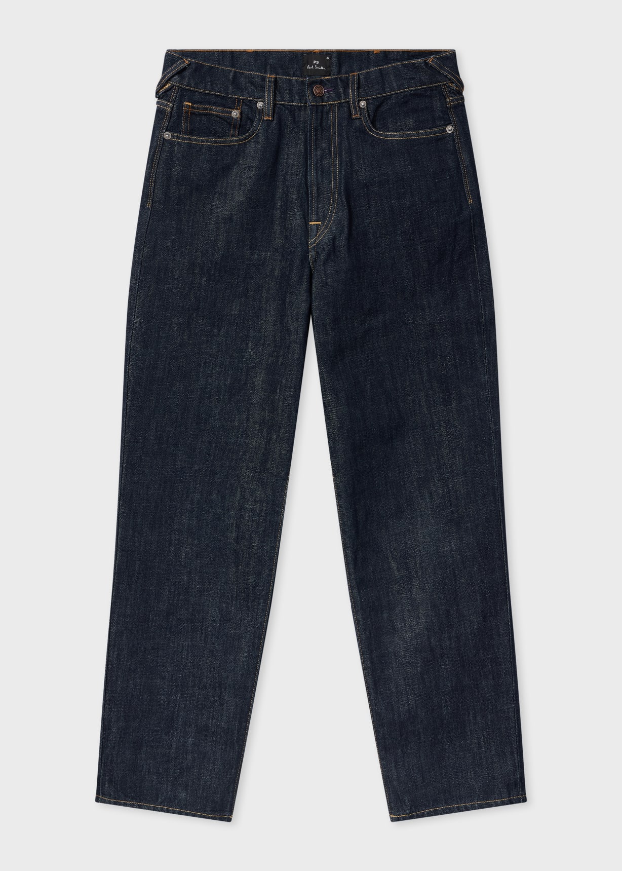 Men's Relaxed-Fit Indigo 'Organic Authentic Twill' Jeans