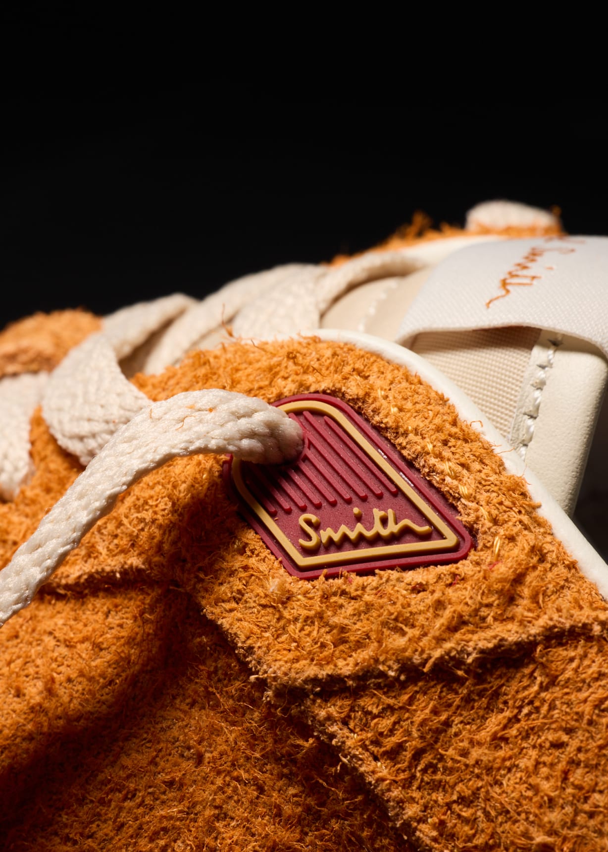 Men's Orange Suede 'Minky' Trainers