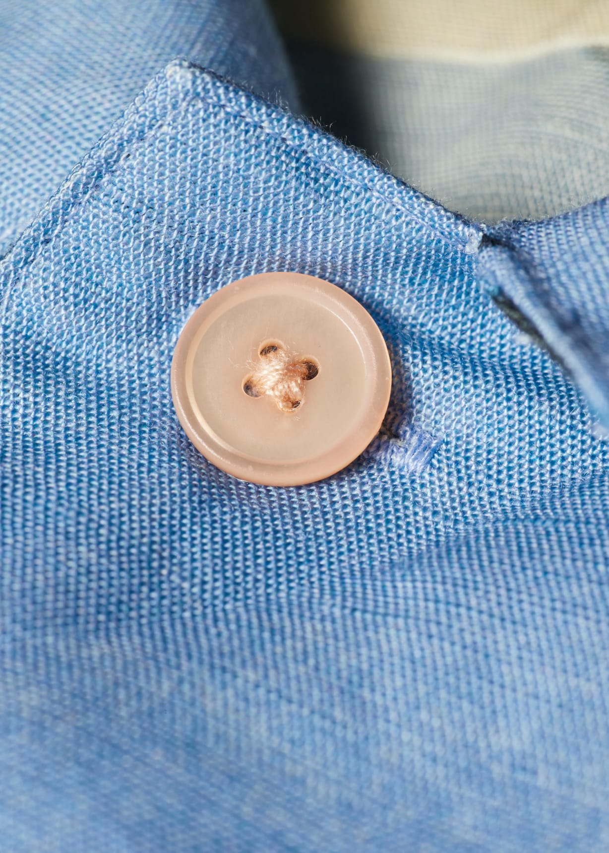 Blue 'Cynotype Floral' Linen-Blend Shirt Paul Smith