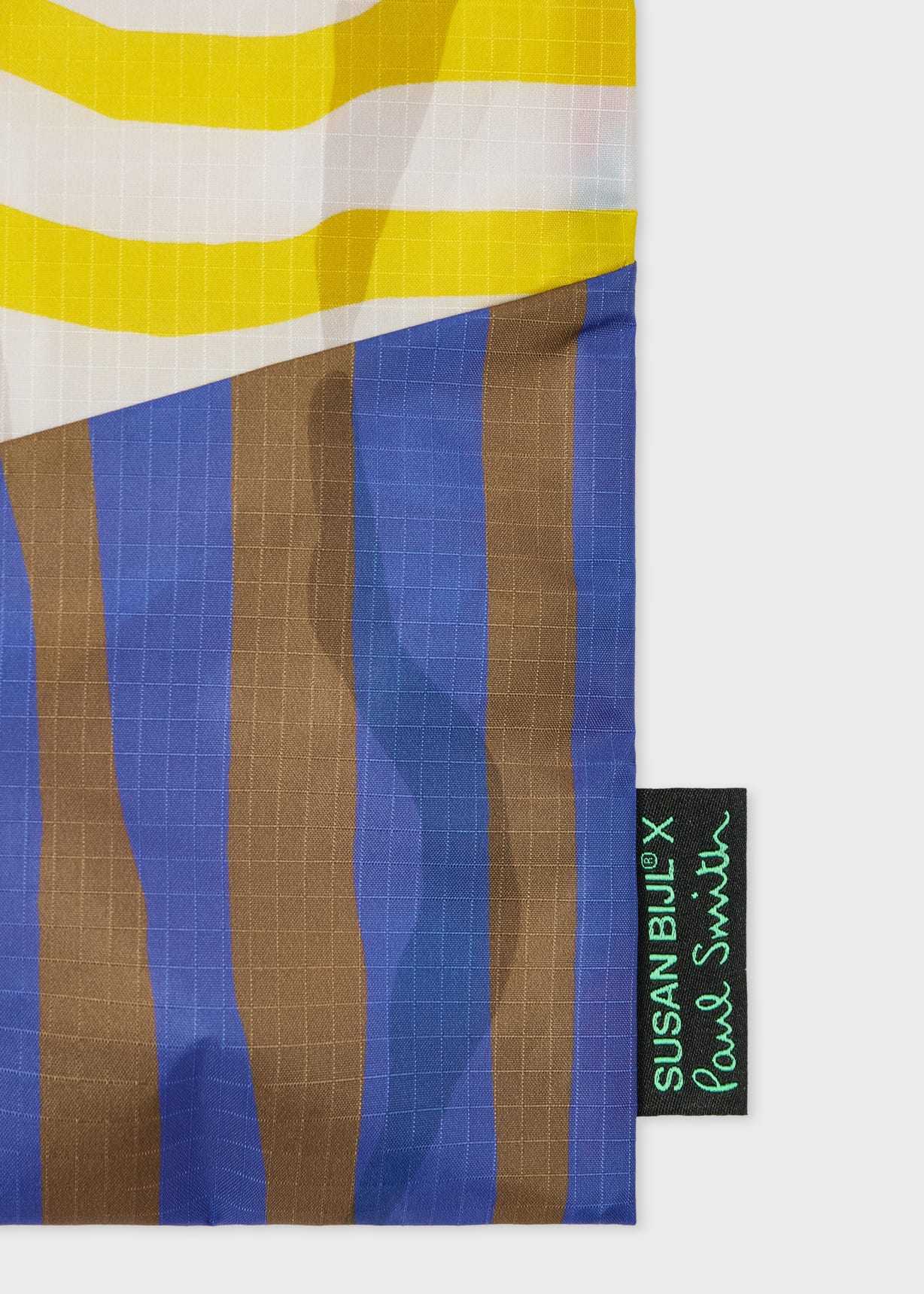 Susan Bijl x Paul Smith - Red Mixed Stripe 'The New Pouch' Large