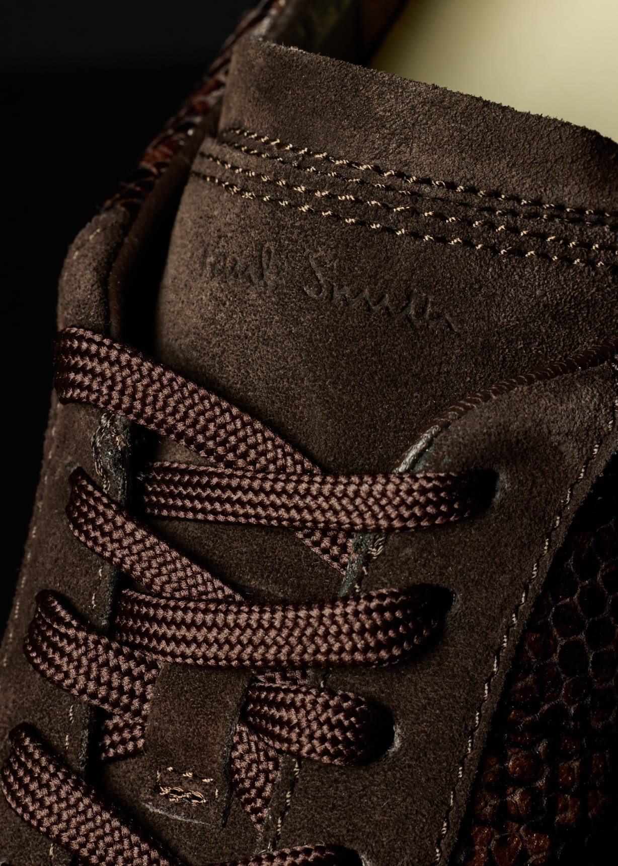 Men's Snake Print 'Como' Trainers