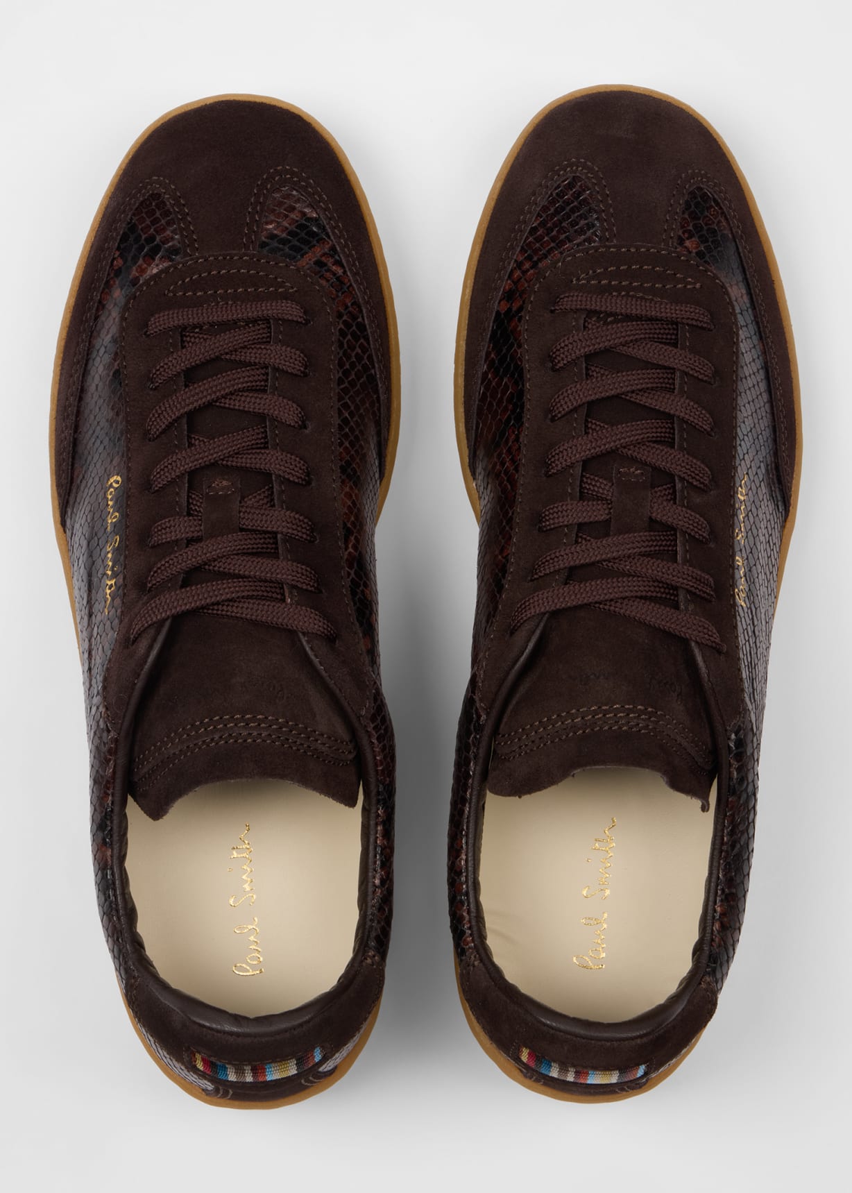 Men's Snake Print 'Como' Trainers
